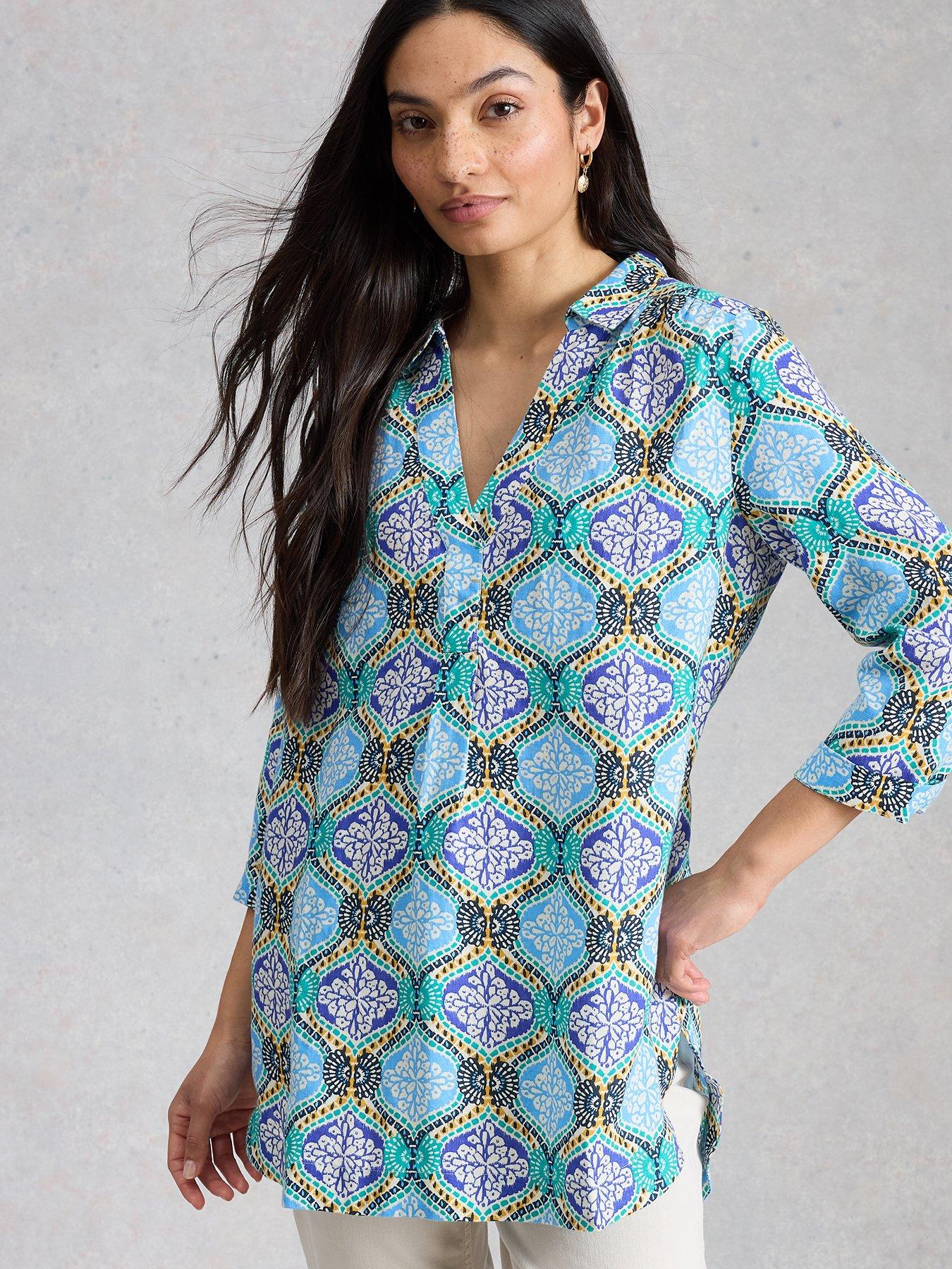 White Stuff Bianca Linen Tunic