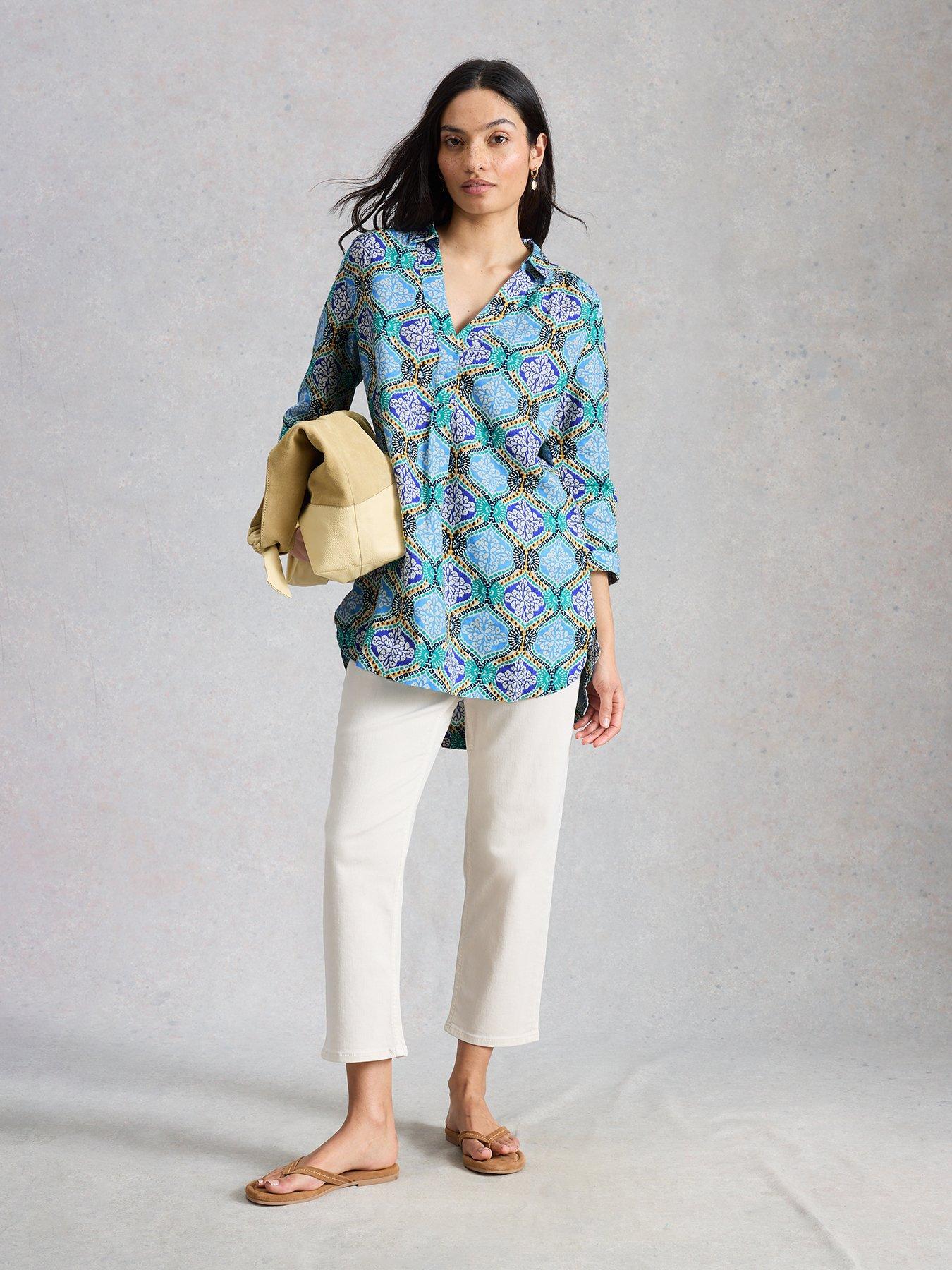 Image 3 of 6 of White Stuff Bianca Linen Tunic