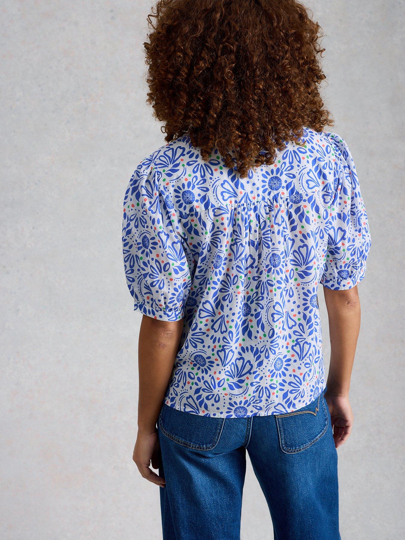 Image 4 of 6 of White Stuff Lana Cotton Top