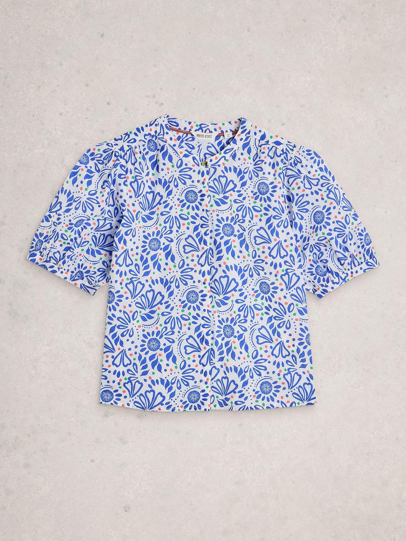 Image 5 of 6 of White Stuff Lana Cotton Top