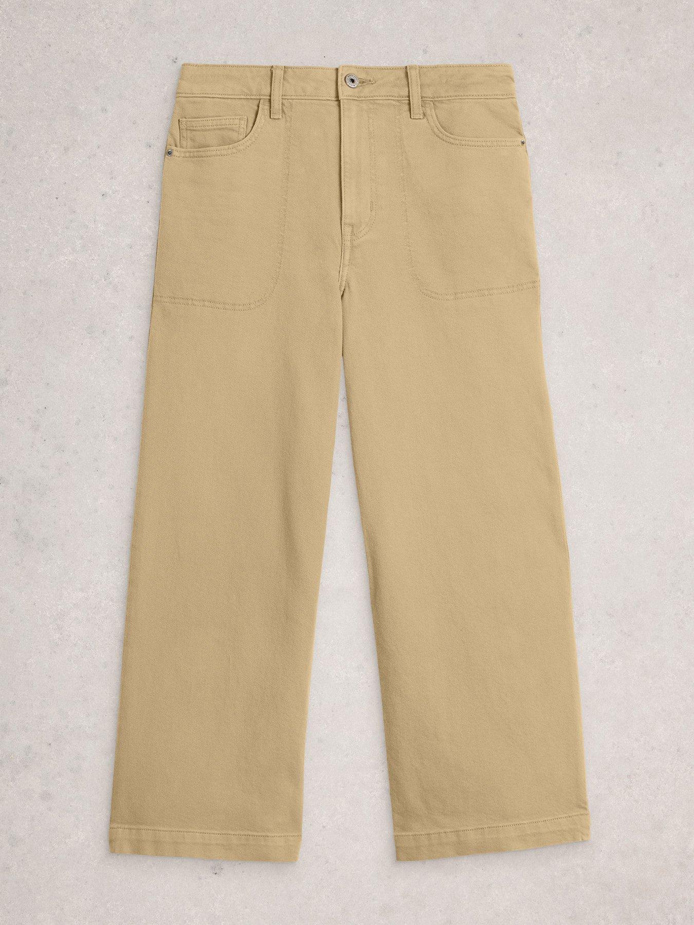 Image 5 of 6 of White Stuff Tia Wide Leg Crop Jean