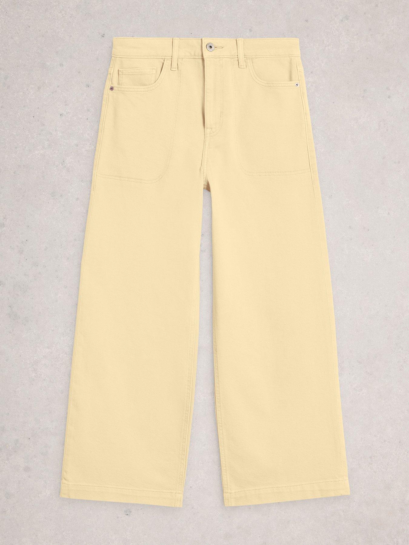 Image 5 of 6 of White Stuff Tia Wide Leg Crop Jean