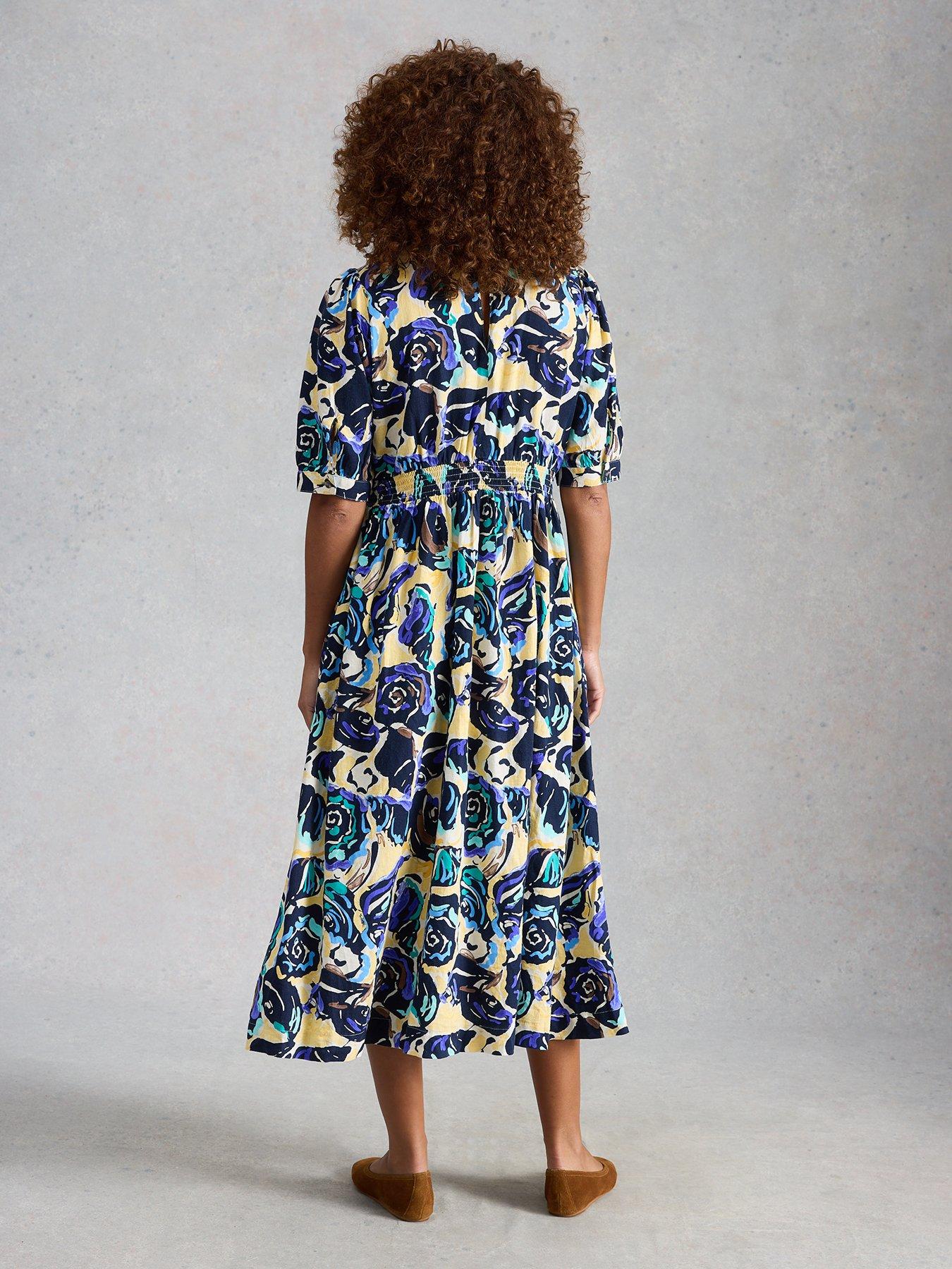 Image 2 of 6 of White Stuff Fern Linen Blend Dress