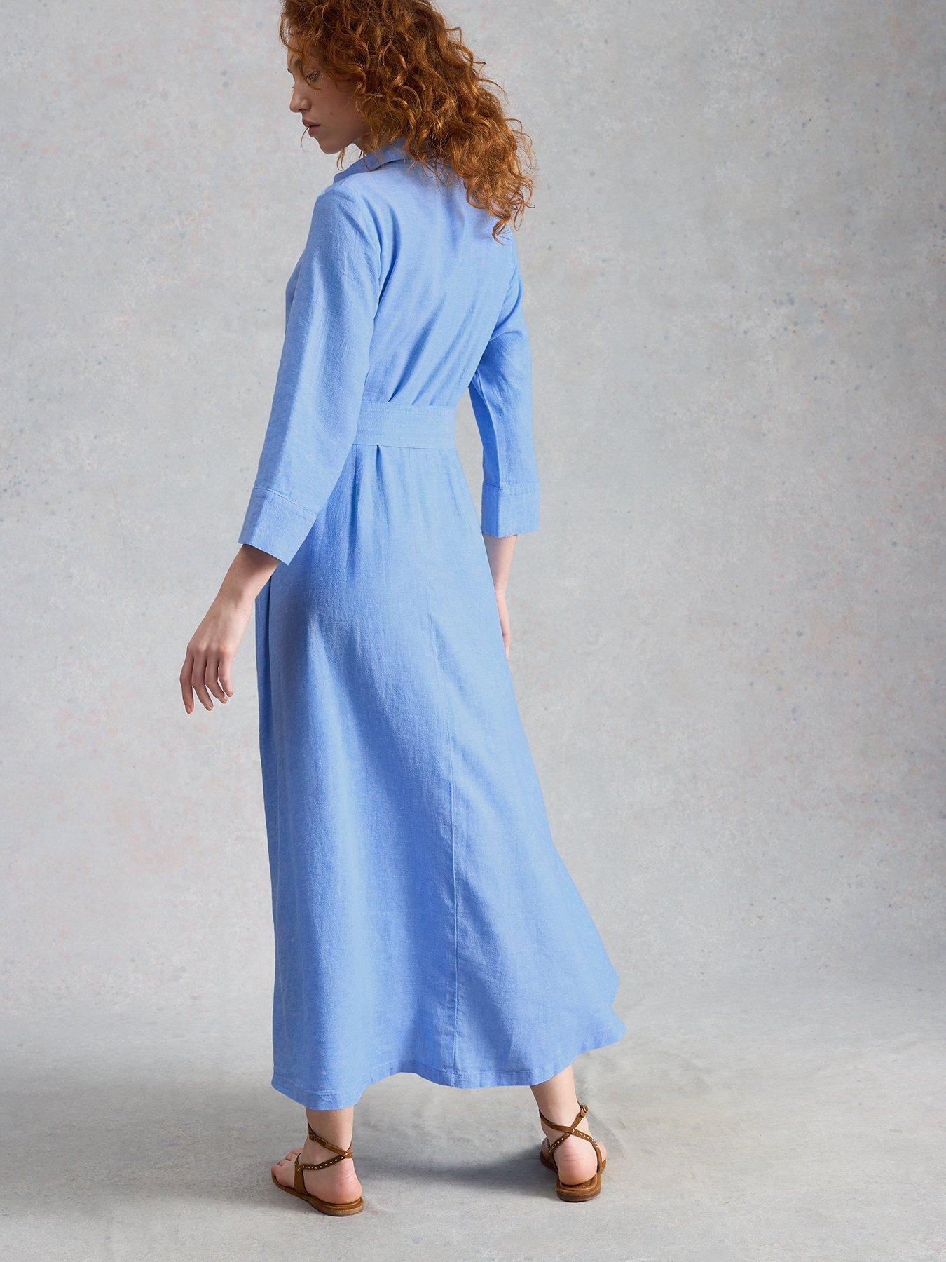 white-stuff-soma-linen-shirt-dress-bluestillFront