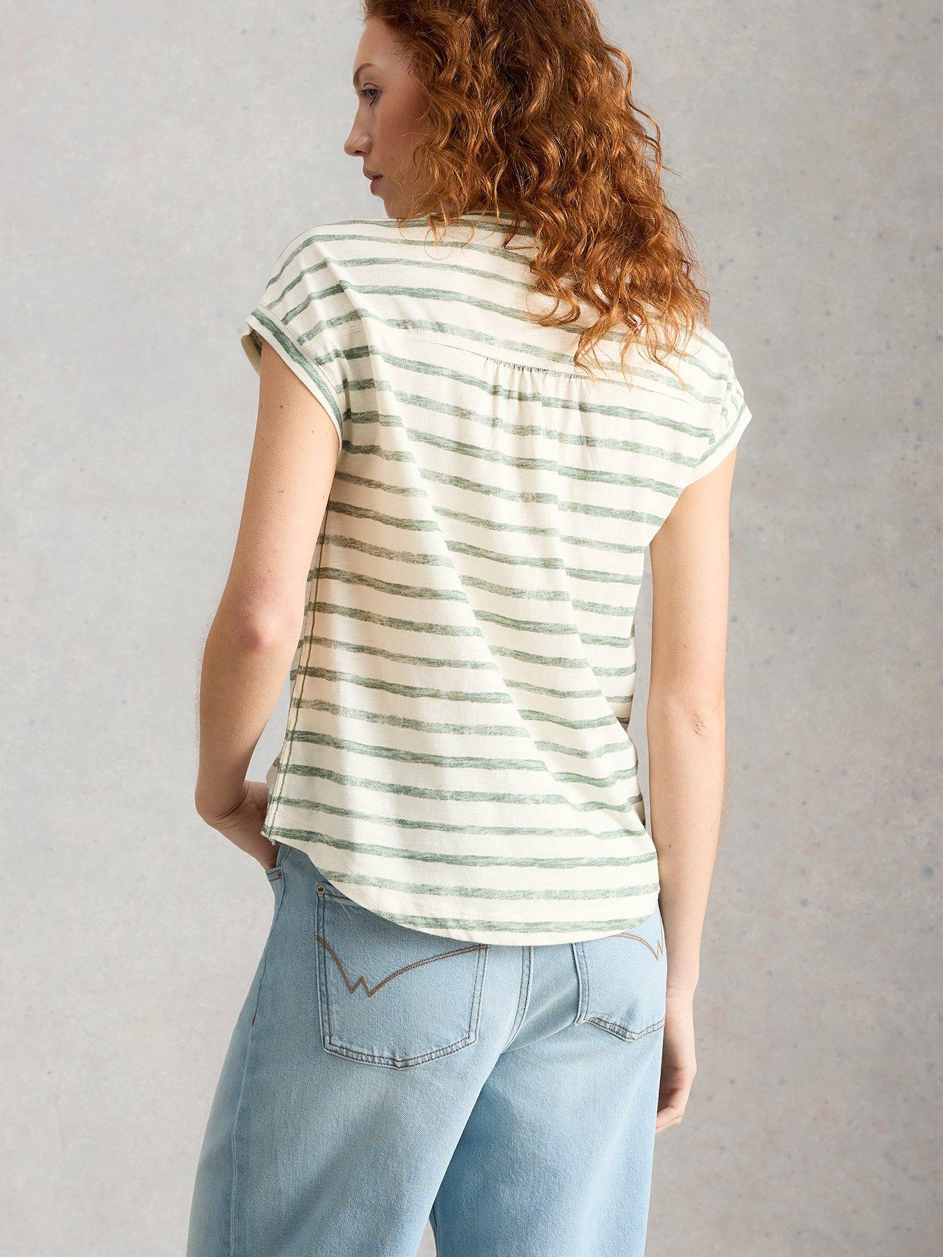 Image 2 of 6 of White Stuff Cecily Stripe Shirt