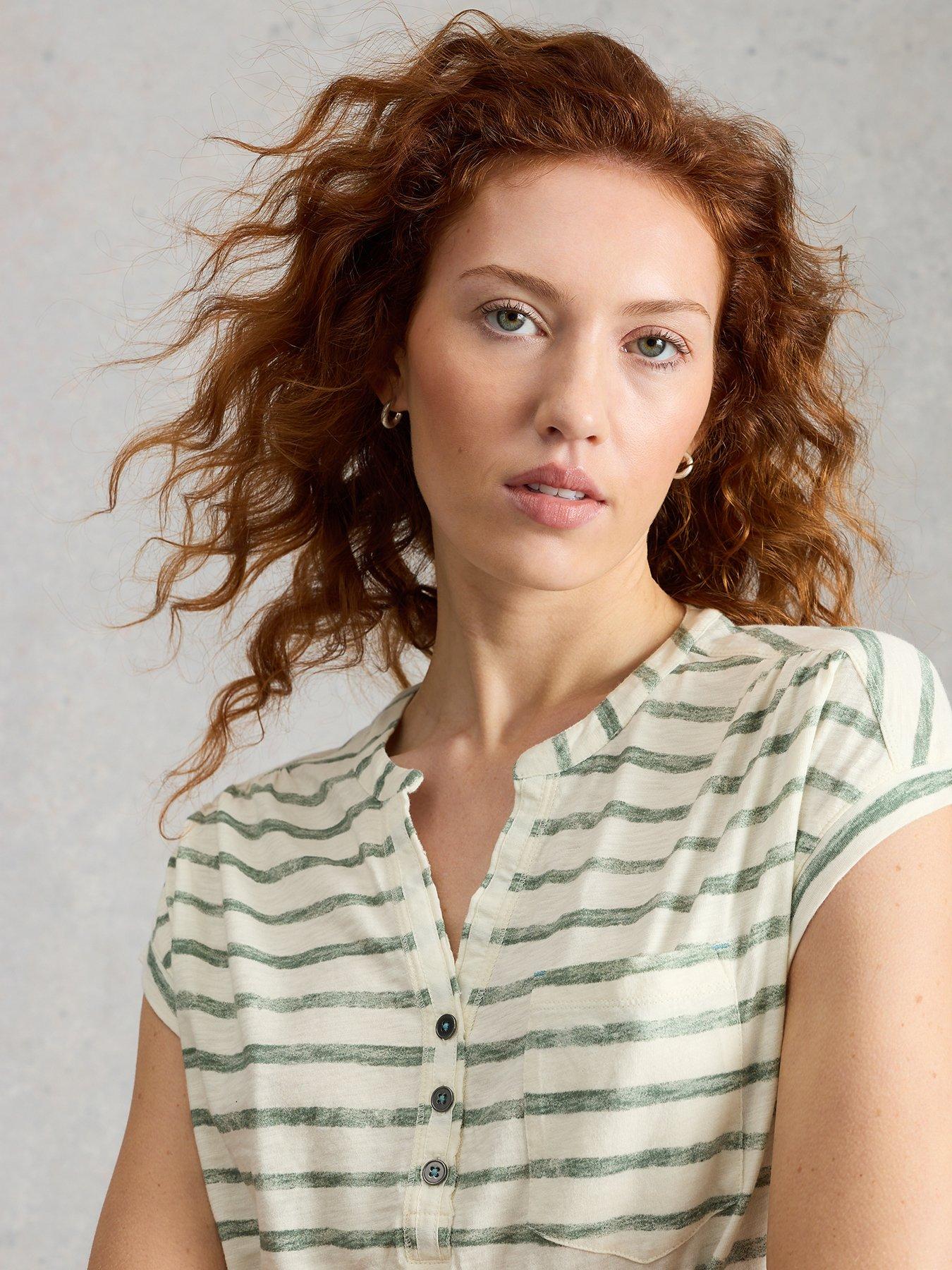 Image 4 of 6 of White Stuff Cecily Stripe Shirt