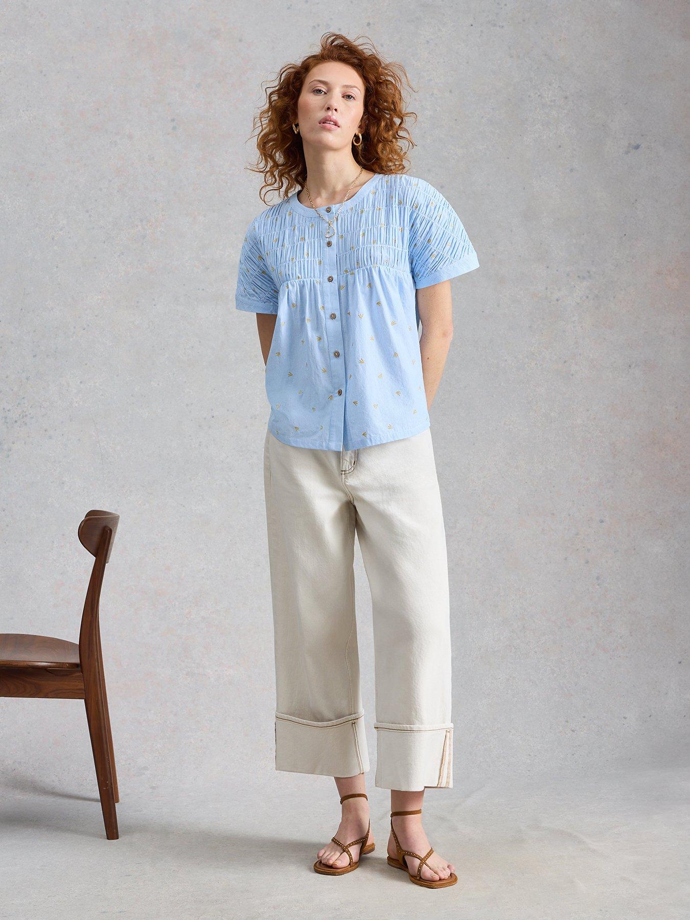 Image 3 of 6 of White Stuff Tammie Cotton Shirt