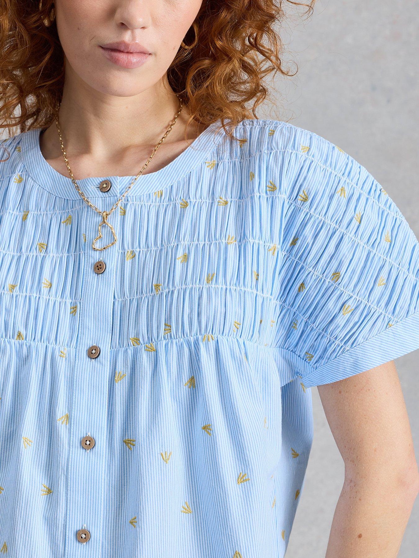 Image 4 of 6 of White Stuff Tammie Cotton Shirt