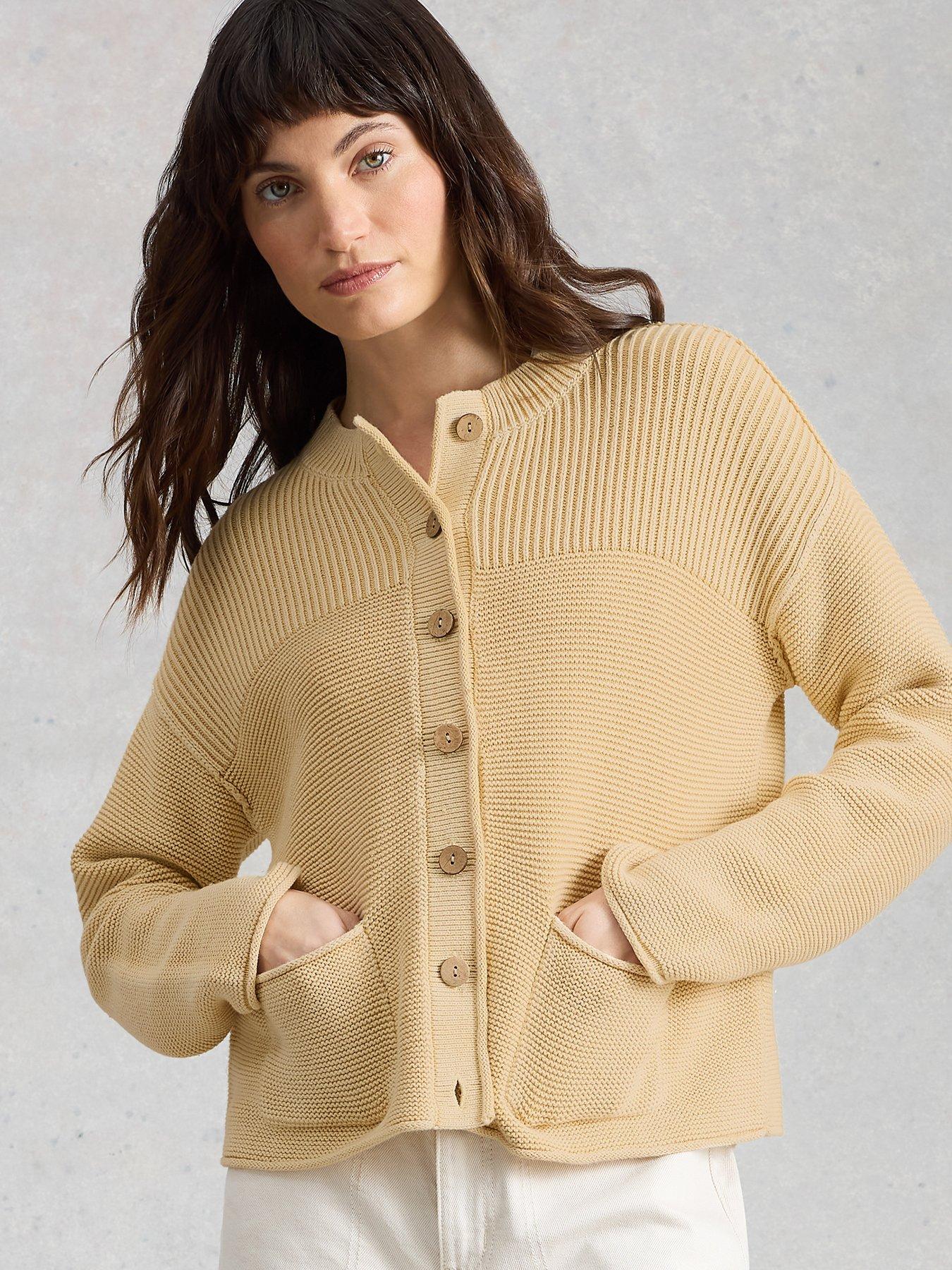 Image 1 of 6 of White Stuff Gigi Washed Cardi