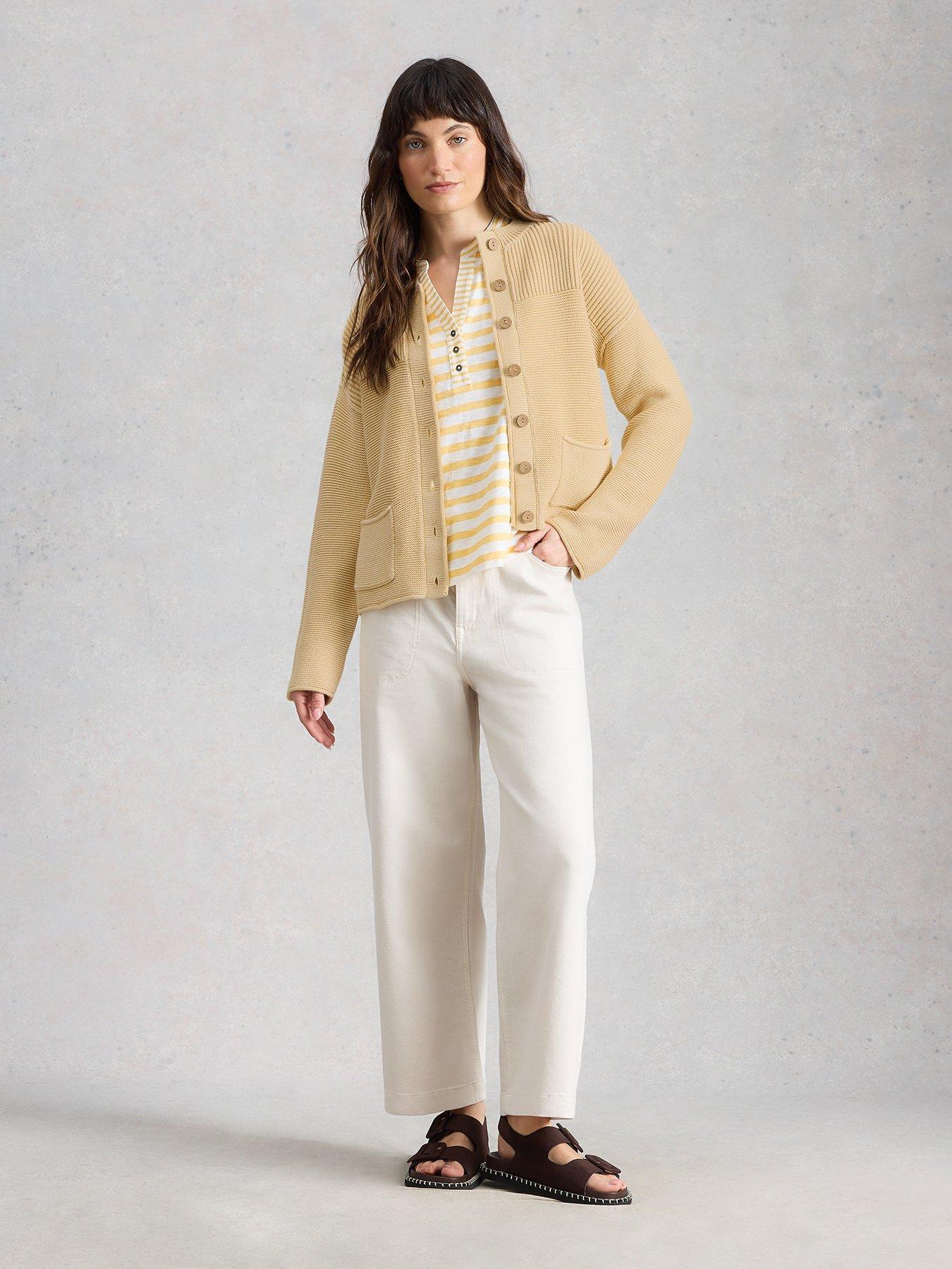 Image 3 of 6 of White Stuff Gigi Washed Cardi