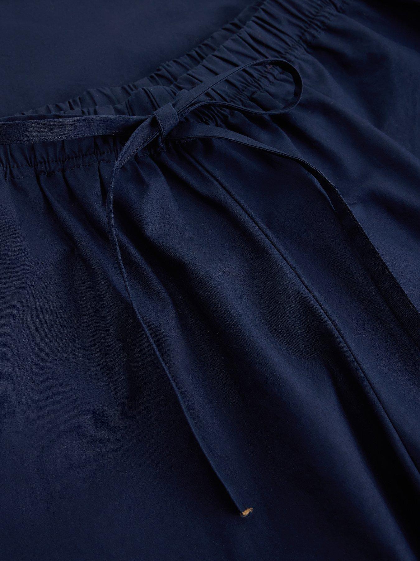 Image 6 of 6 of White Stuff Lauryn Poplin Wide Leg Crop