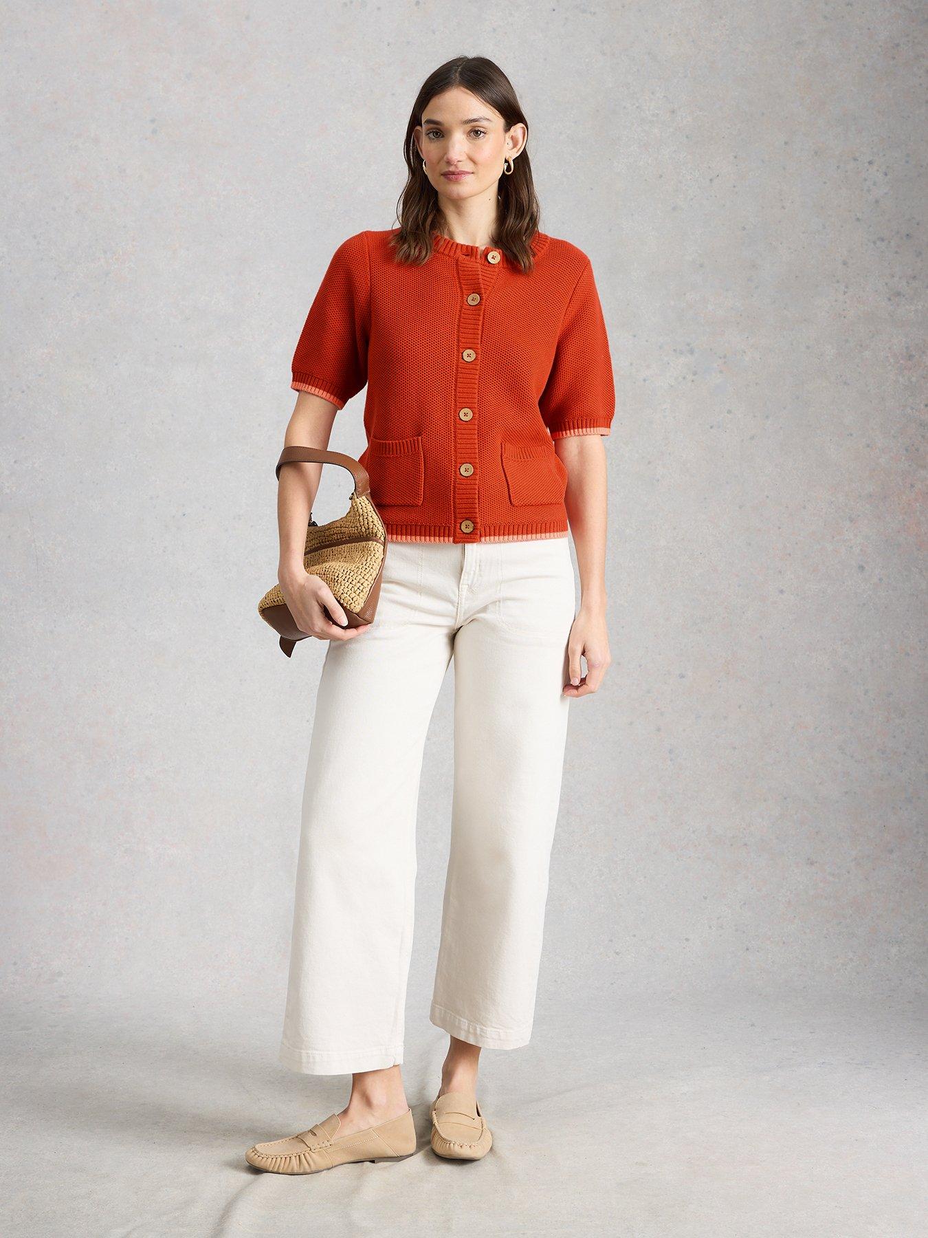 Image 3 of 6 of White Stuff Isabella Short Sleeve Cardi