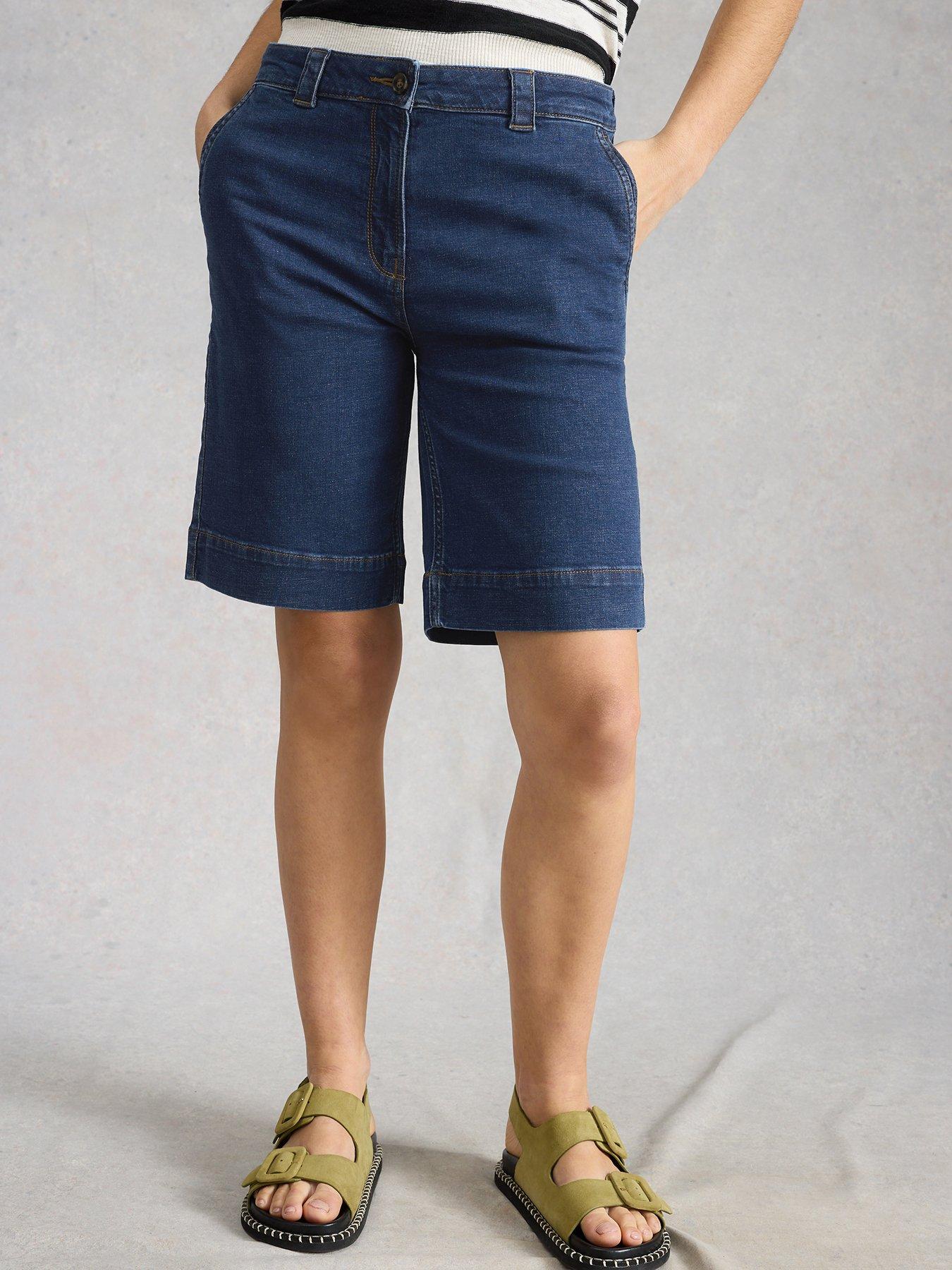 Image 1 of 6 of White Stuff Heidi Denim Short