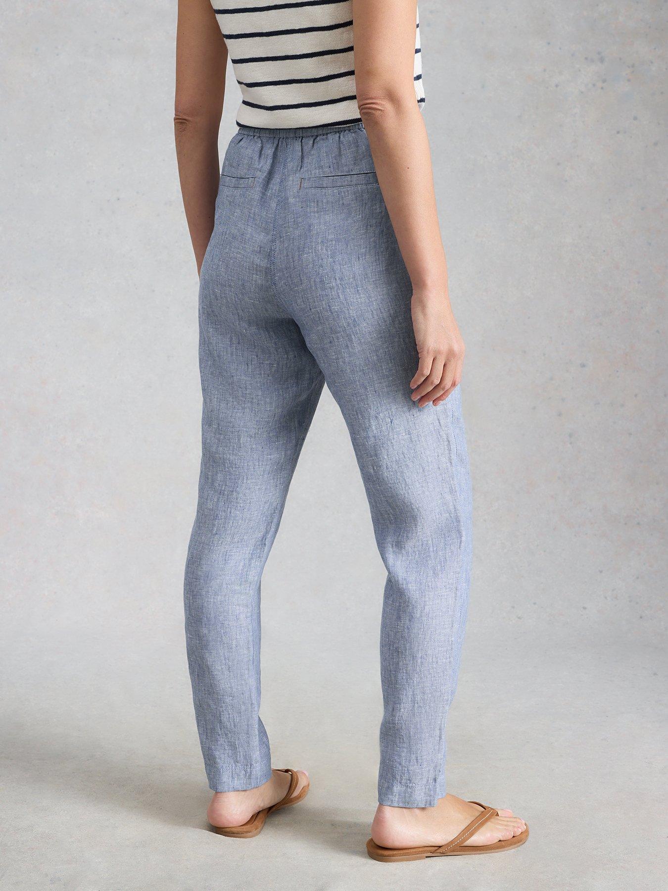 Image 2 of 6 of White Stuff Rowena Linen Trouser