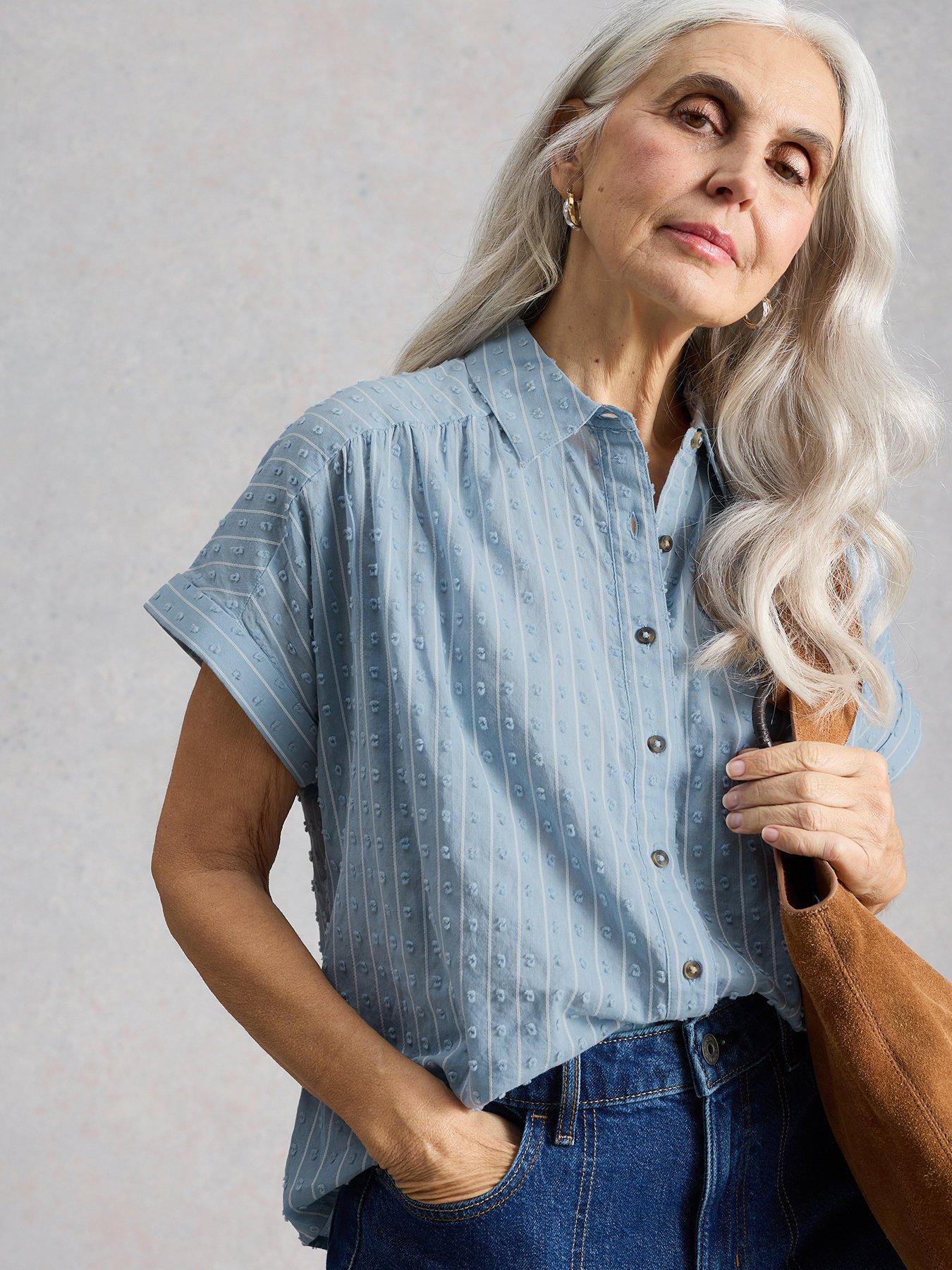 White Stuff Orla Button Through Shirt