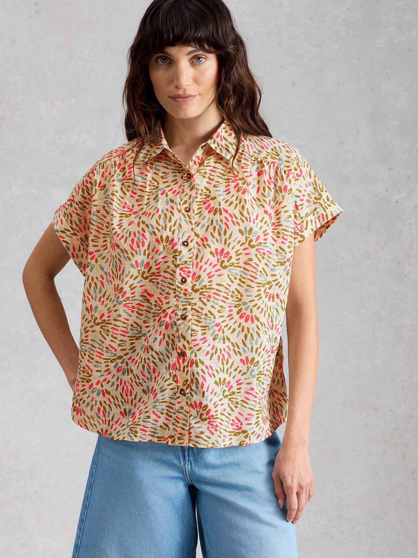 White Stuff Orla Button Through Shirt