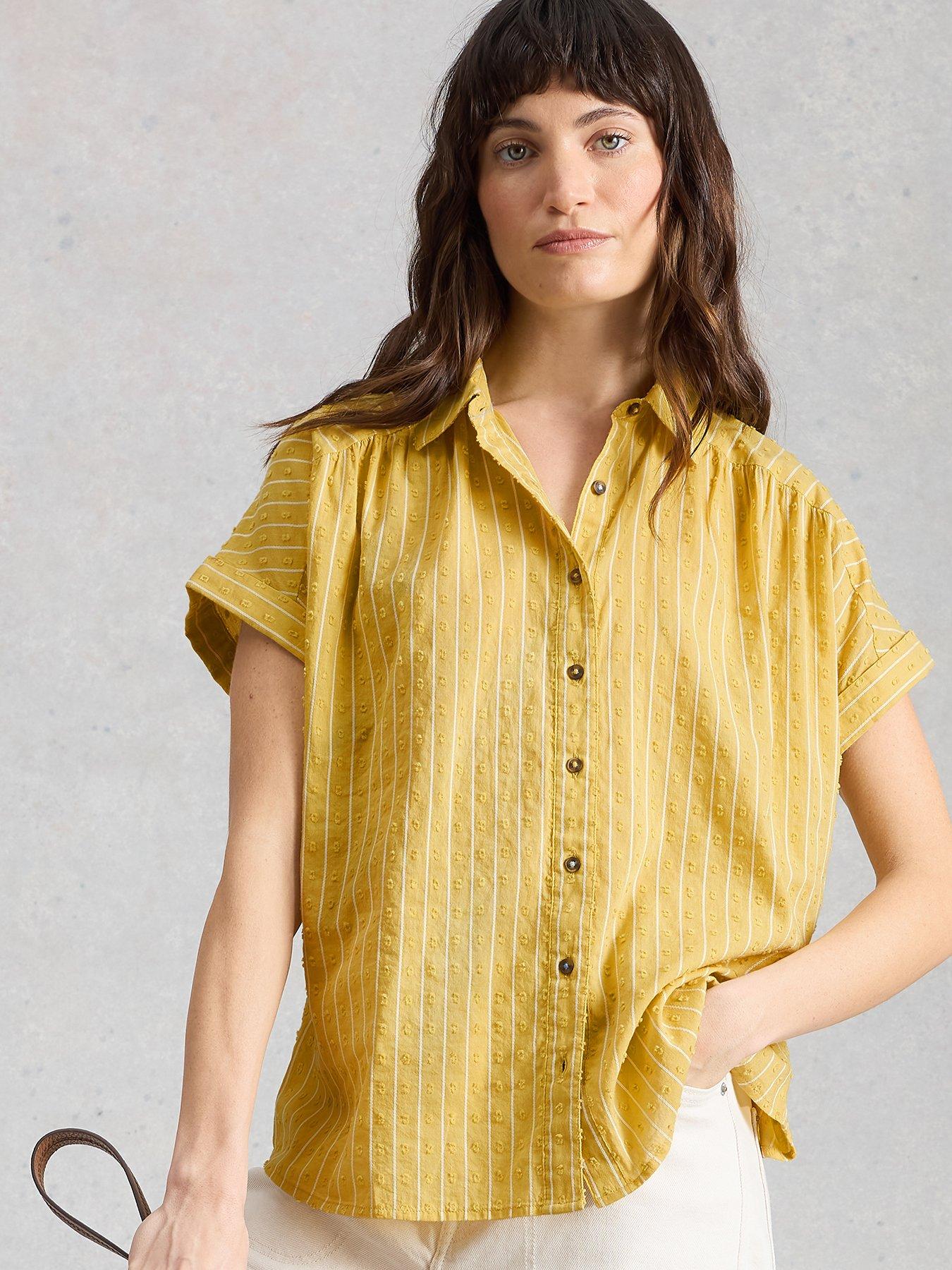 White Stuff Orla Button Through Shirt