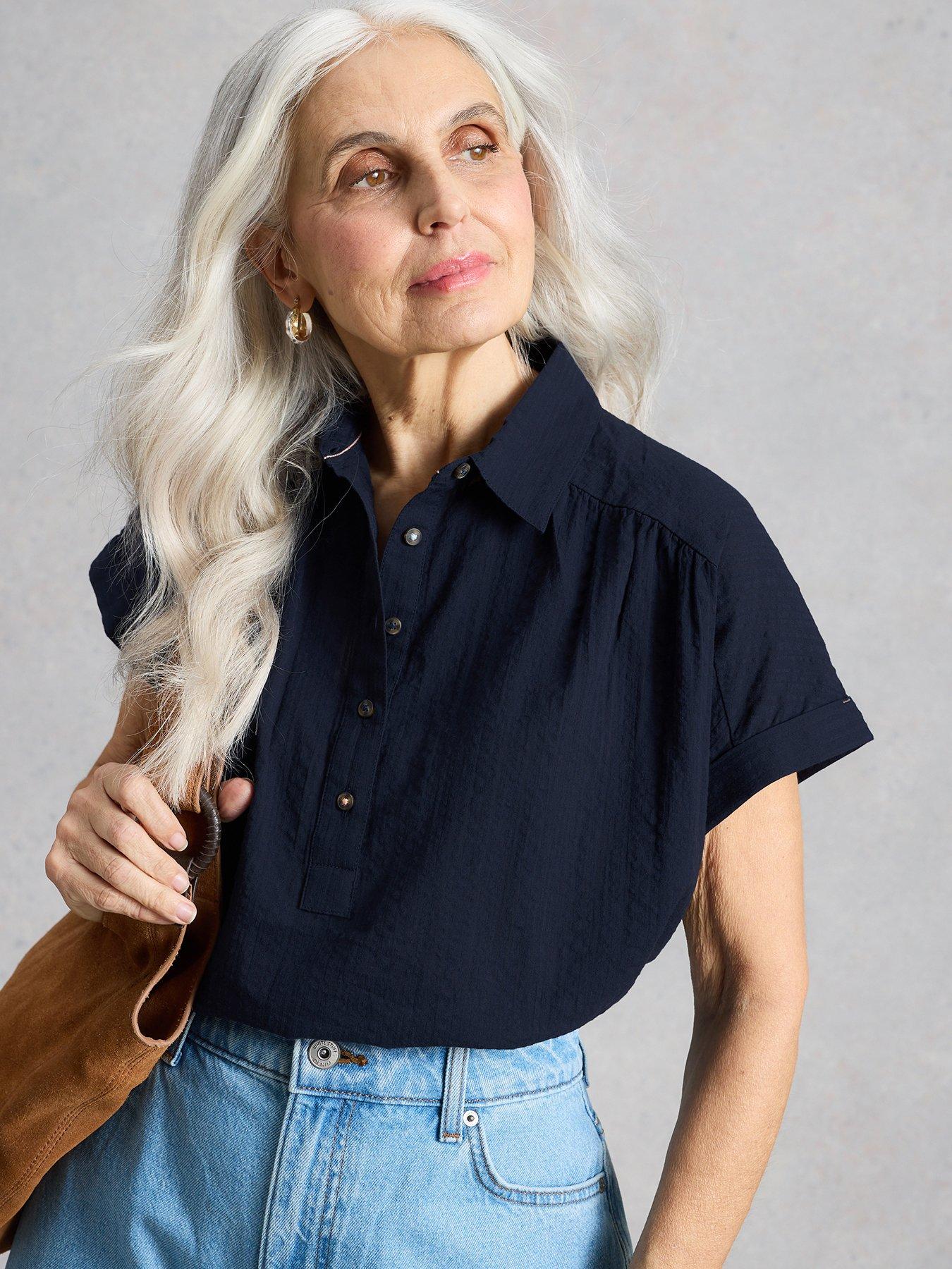 White Stuff Orla Pop Over Shirt