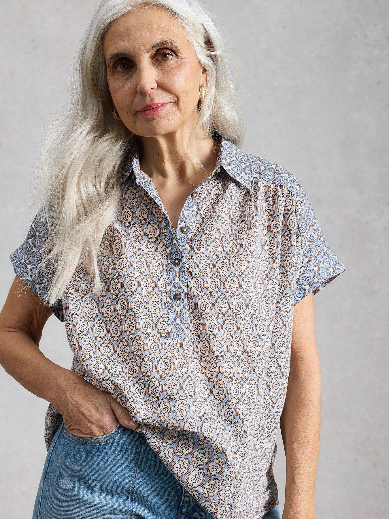 White Stuff Orla Pop Over Shirt