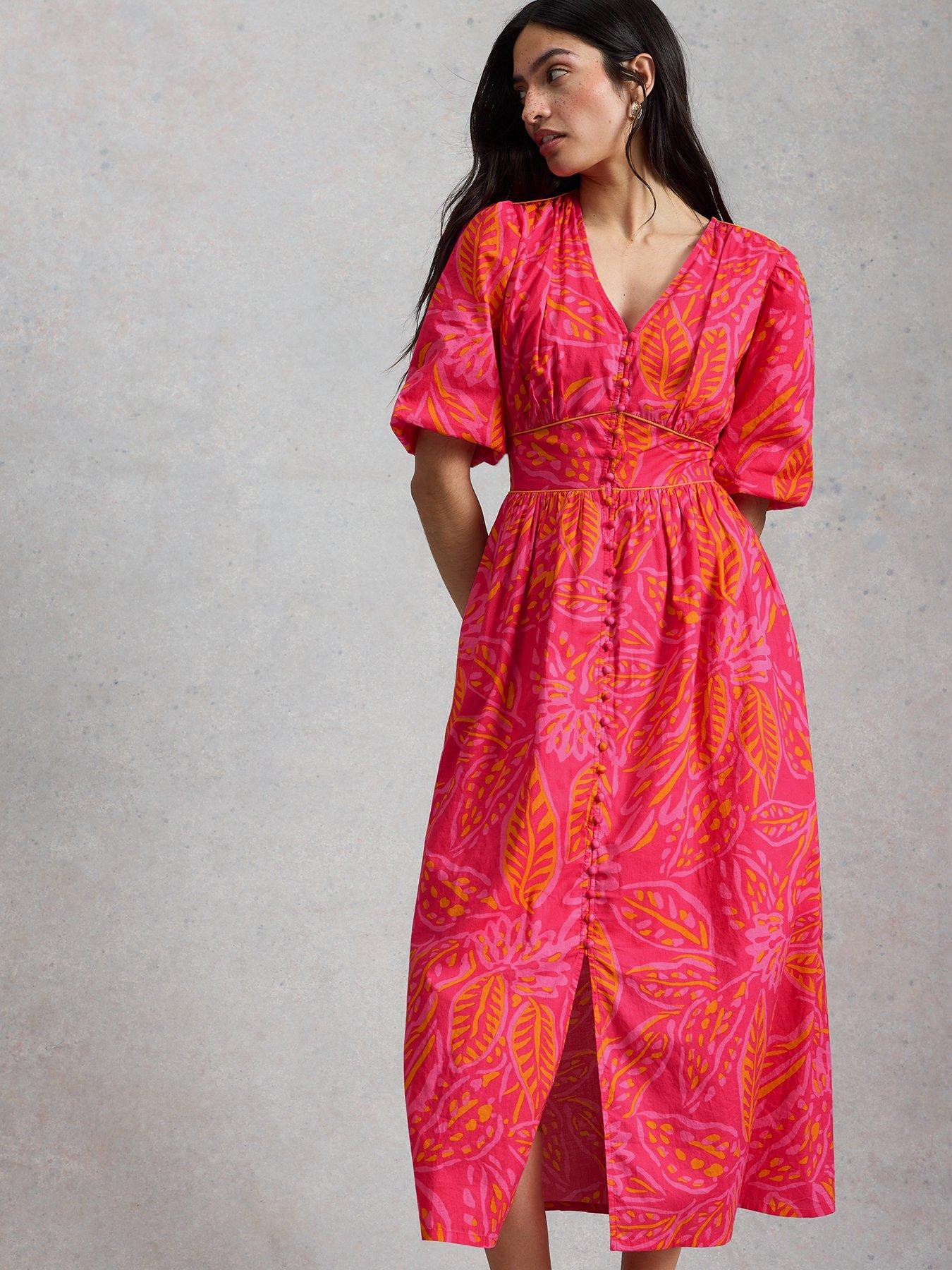 White Stuff Leela Midi Dress