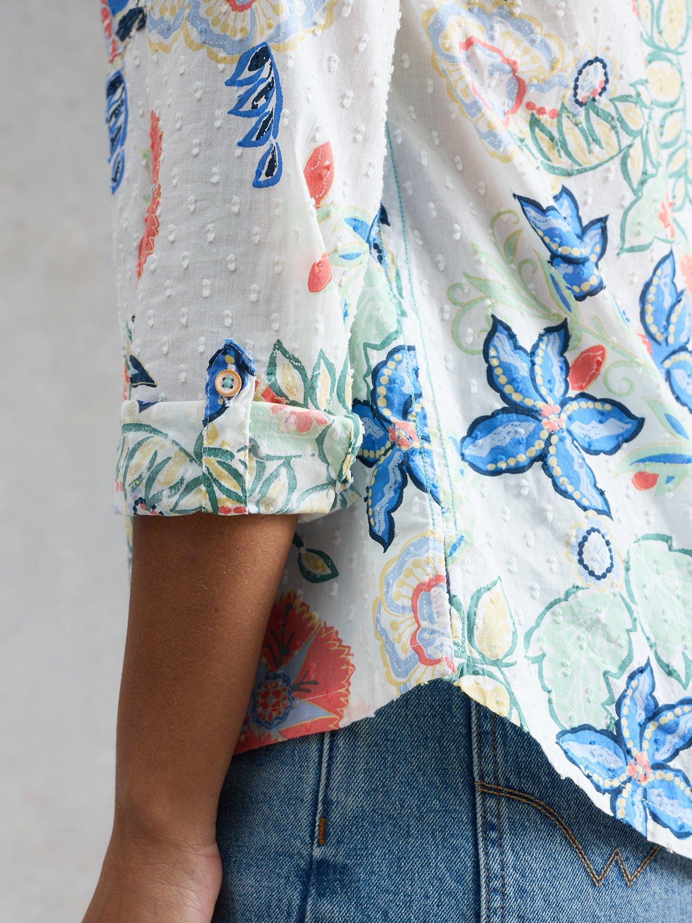 Image 4 of 6 of White Stuff Sophie Cotton Shirt