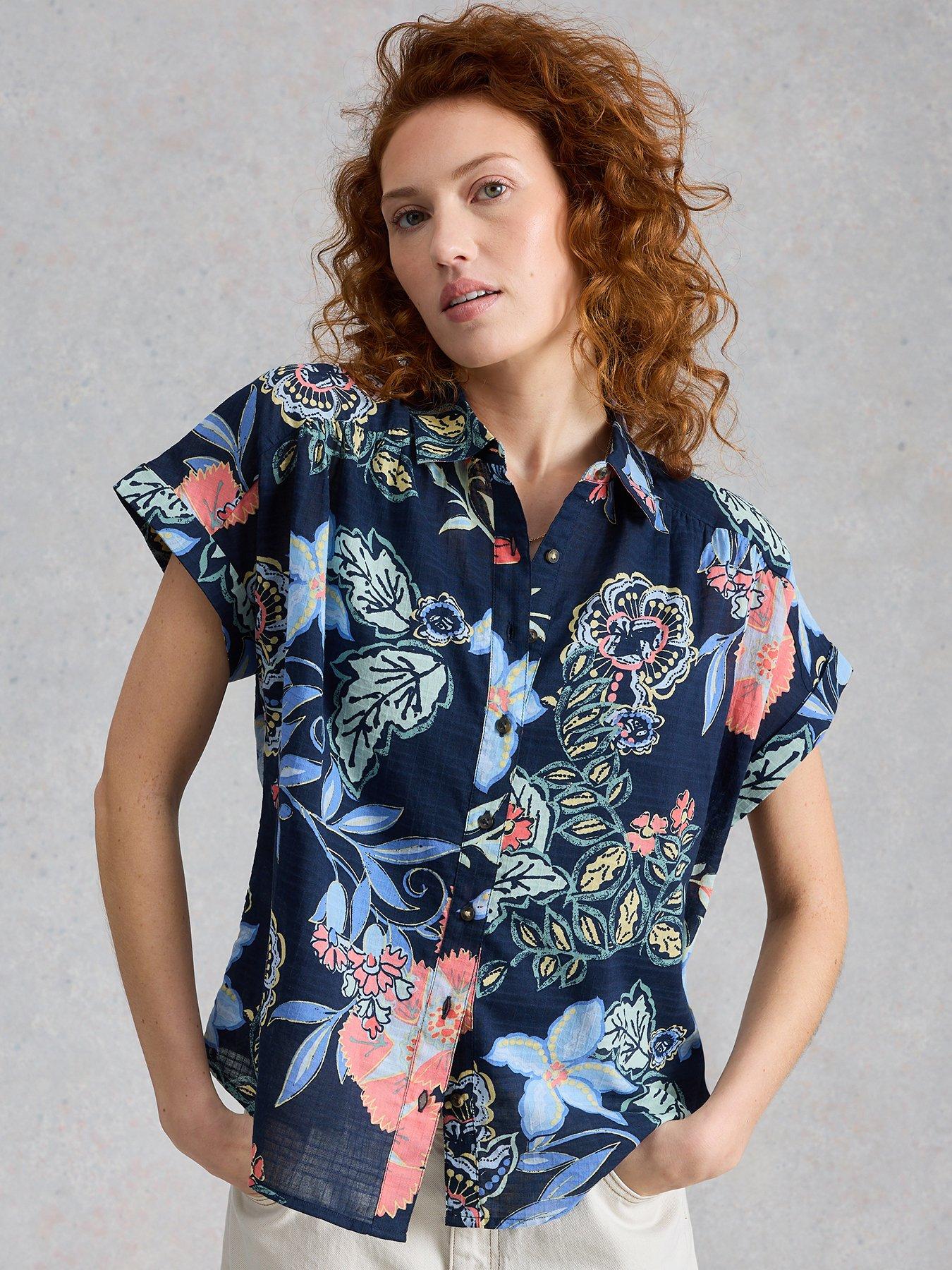 White Stuff Orla Button Through Shirt