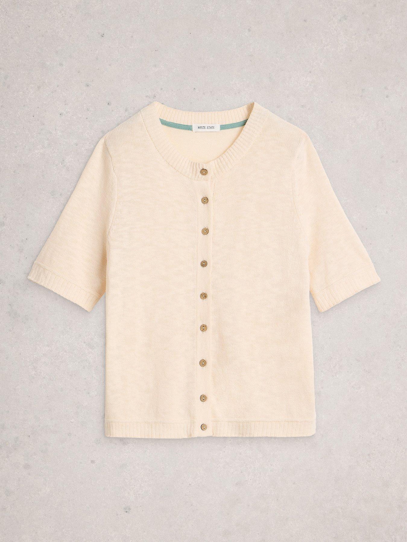 Image 5 of 6 of White Stuff Betsy Cardigan - Ivory