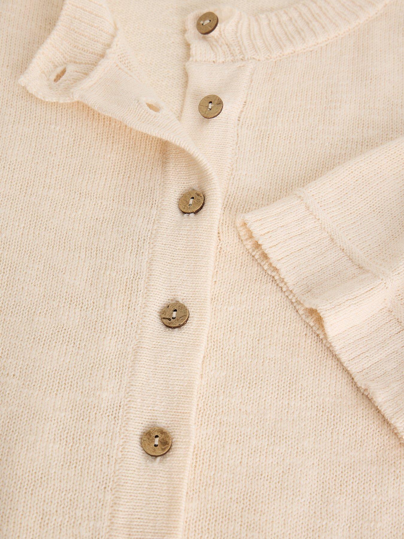 Image 6 of 6 of White Stuff Betsy Cardigan - Ivory
