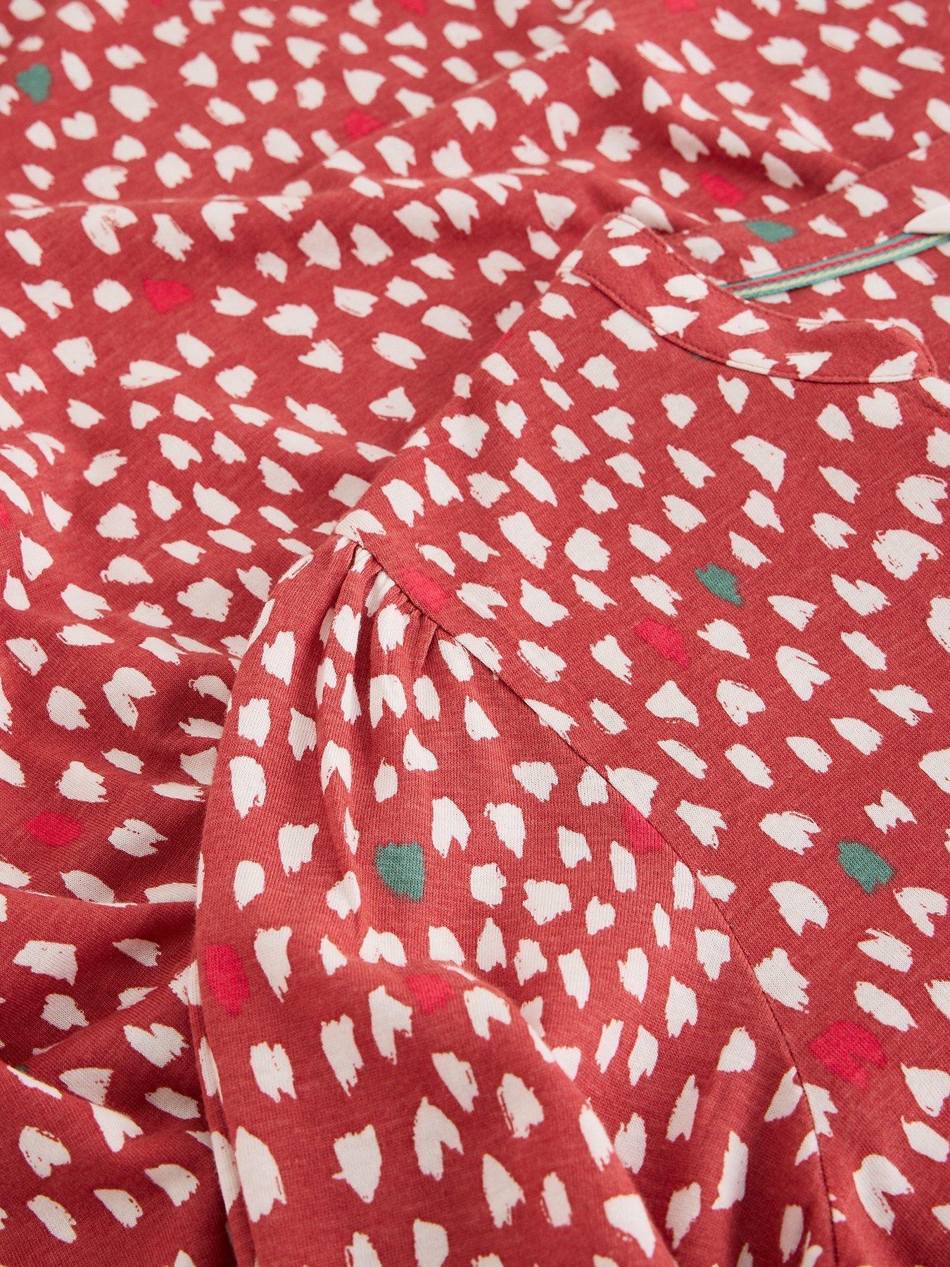 Image 6 of 6 of White Stuff Lola Jersey Dress - Pink