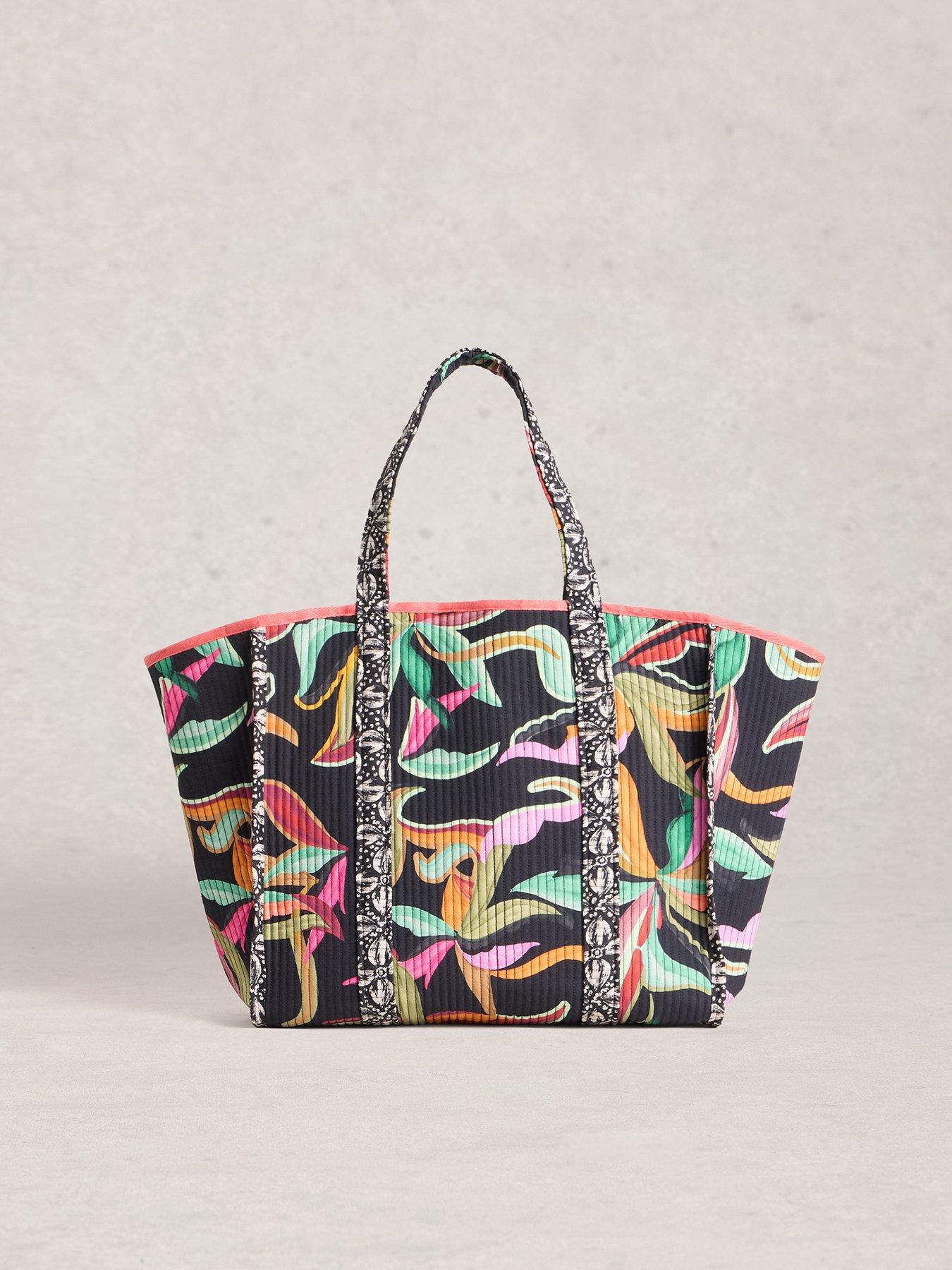 Image 2 of 4 of White Stuff Riley Reversible Tote Bag - Black