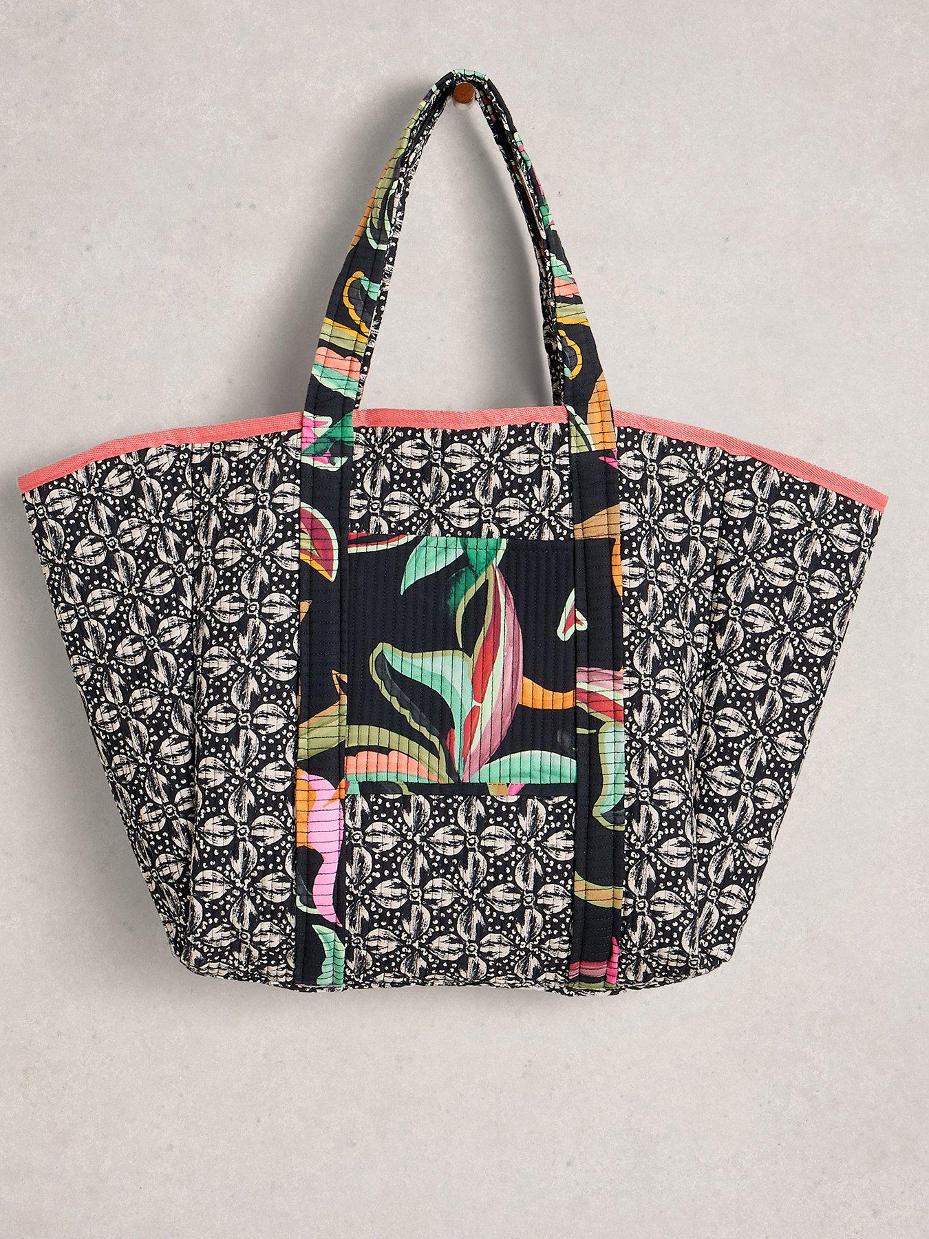 Image 3 of 4 of White Stuff Riley Reversible Tote Bag - Black