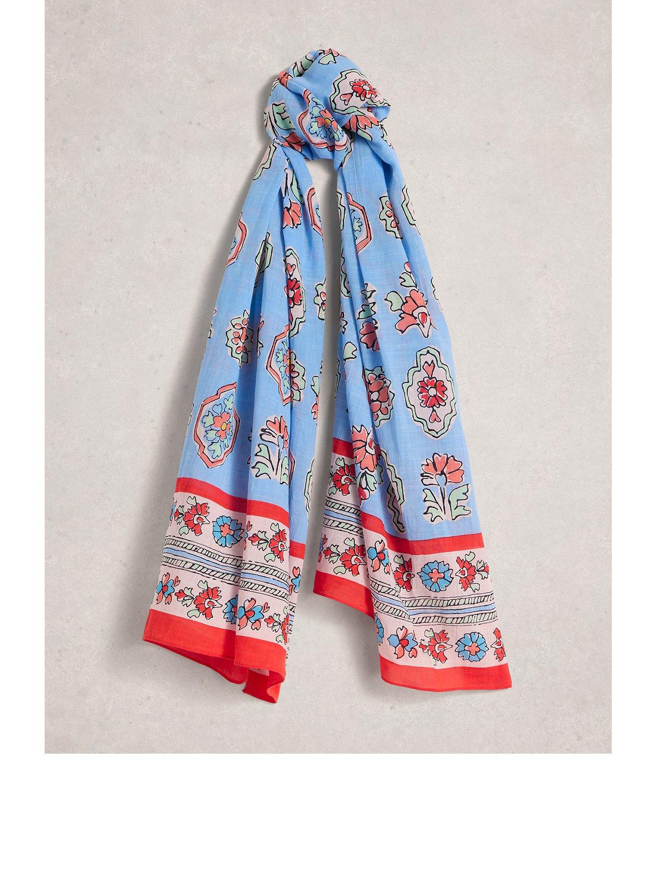 Image 1 of 3 of White Stuff Callie Printed Scarf