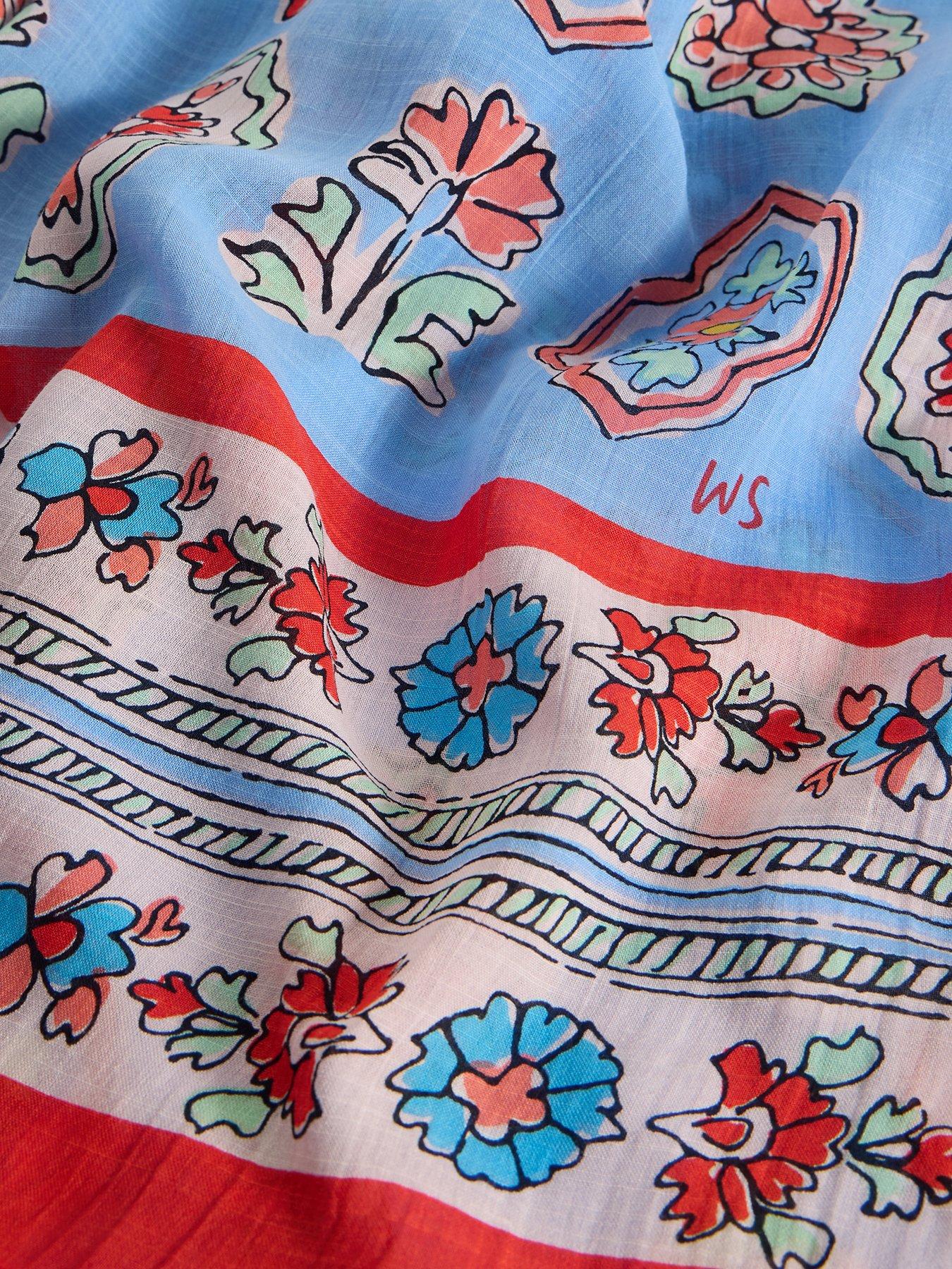 Image 3 of 3 of White Stuff Callie Printed Scarf