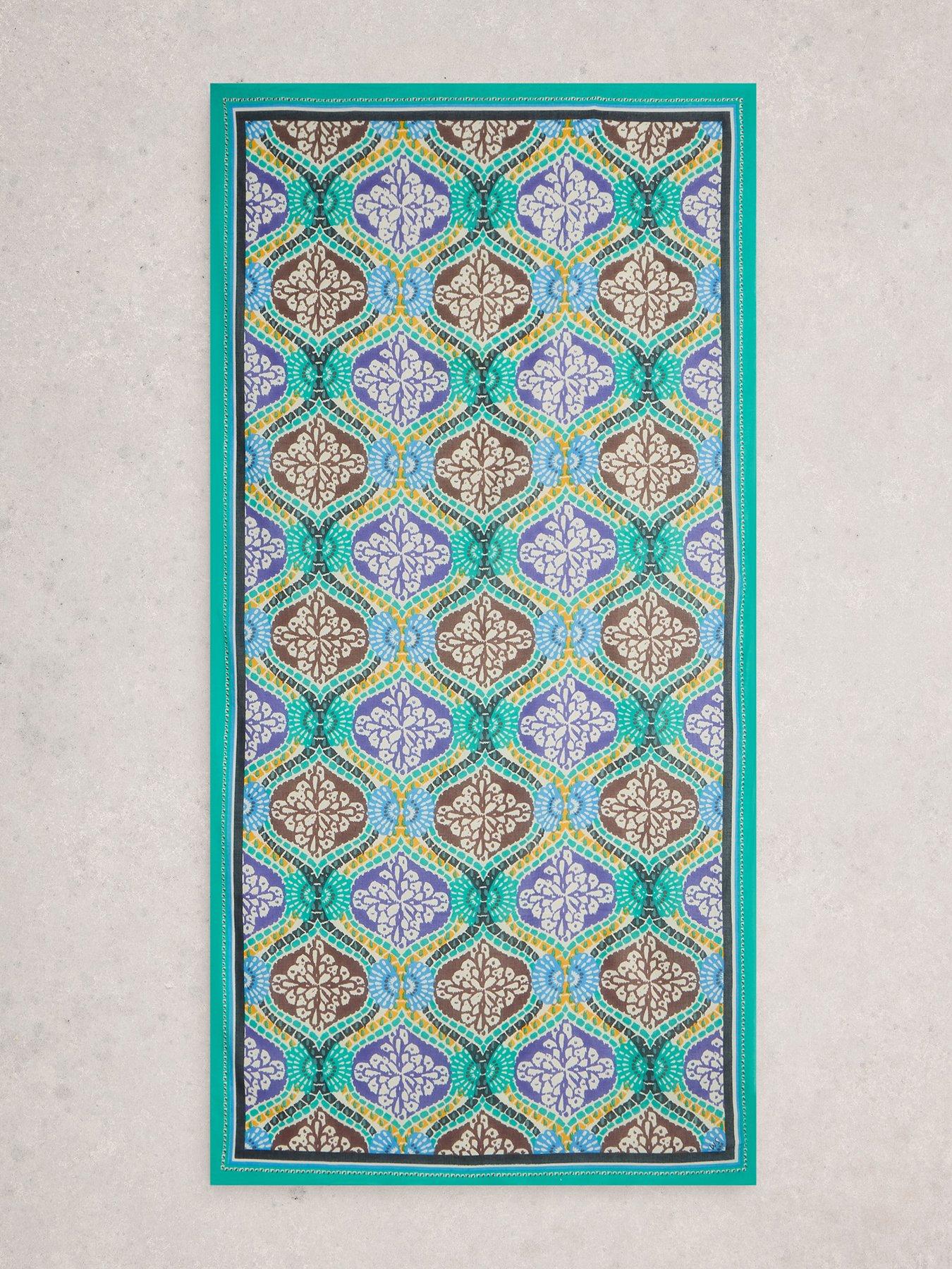 Image 2 of 3 of White Stuff Organic Cotton Beach Scarf
