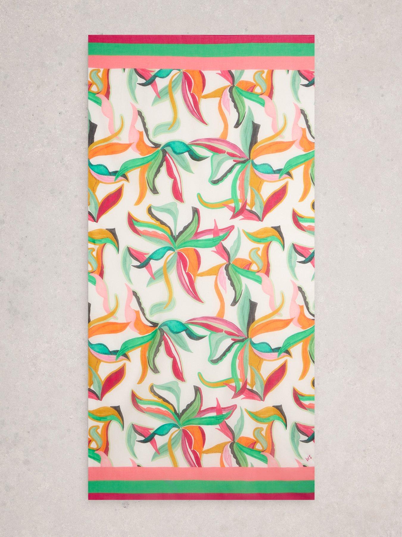 Image 2 of 3 of White Stuff Organic Cotton Beach Scarf