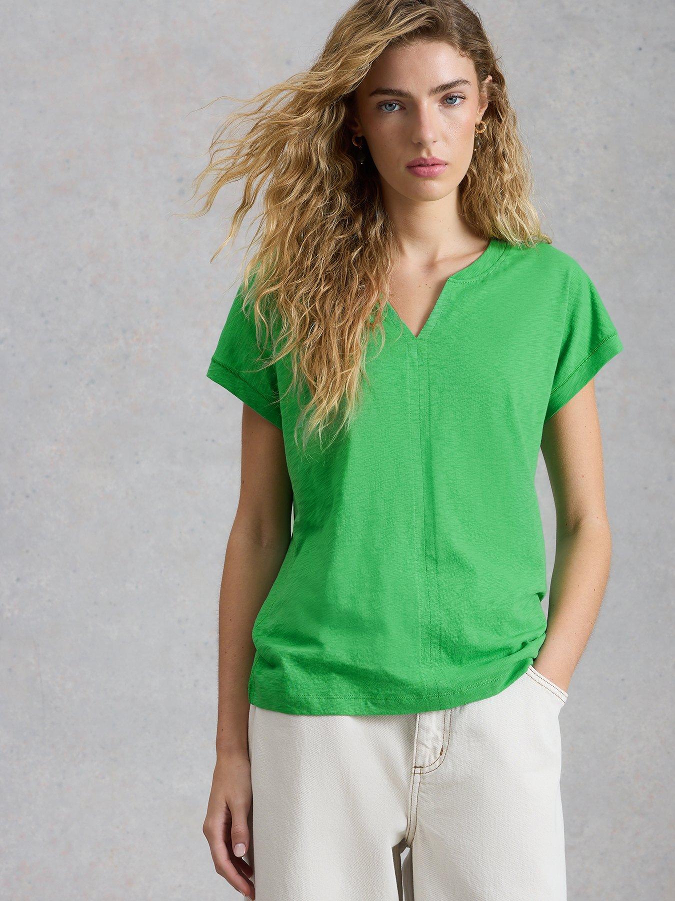 White Stuff Nelly Notch Neck Tee