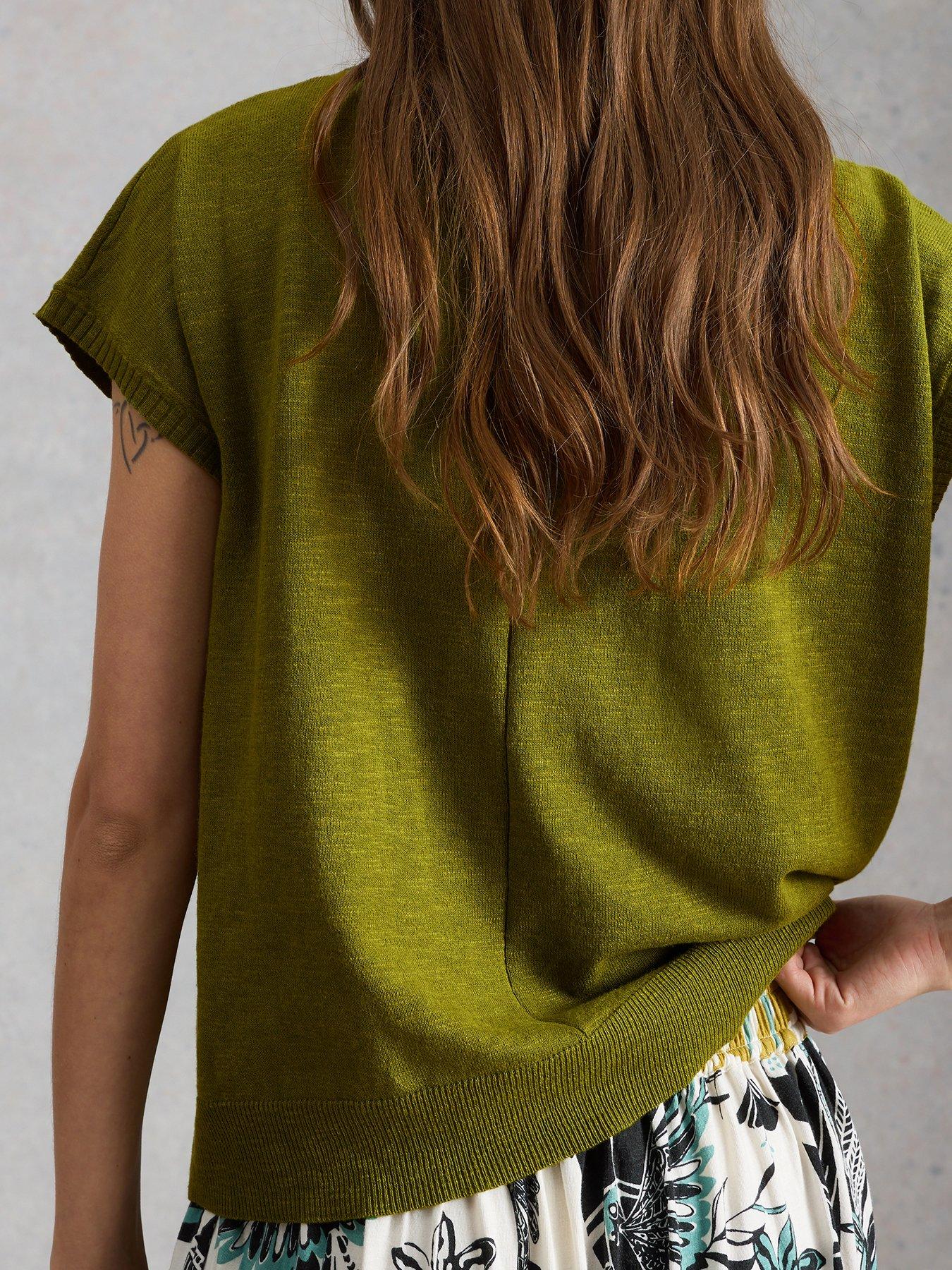 Image 2 of 6 of White Stuff Nova Linen Blend Tee