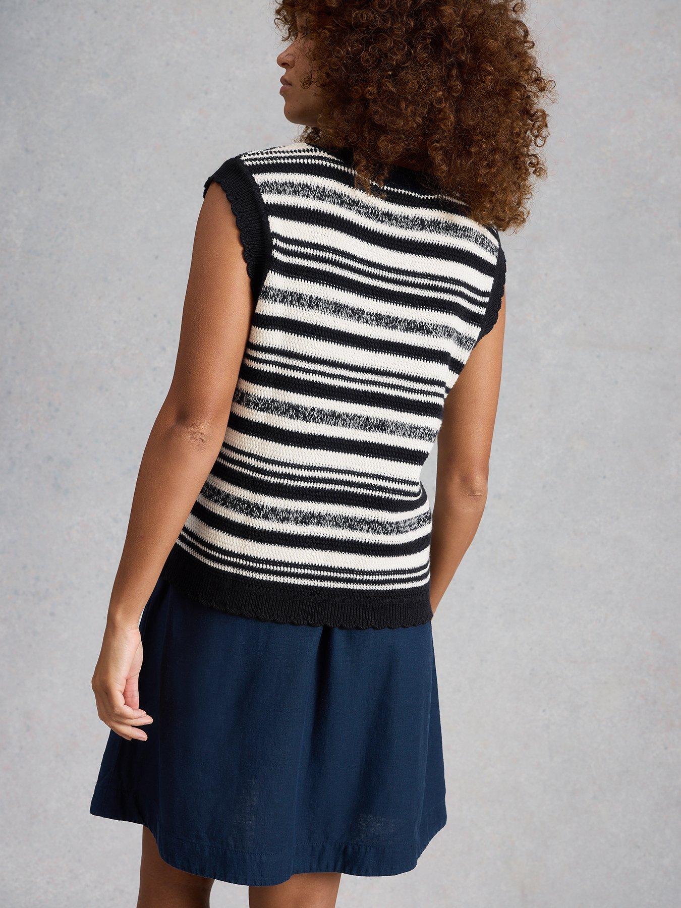 Image 2 of 6 of White Stuff Sammie Stitch Tank