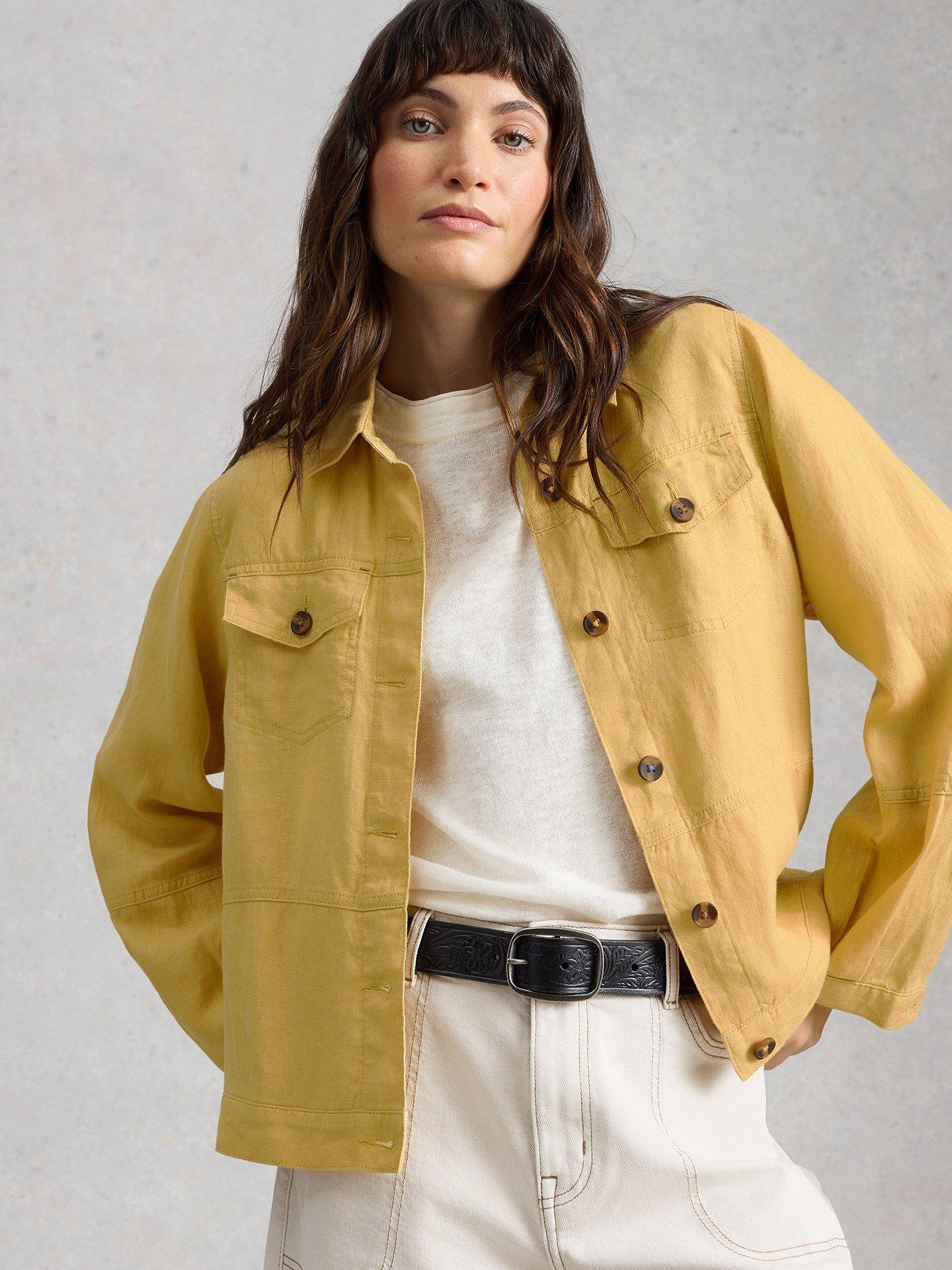 White Stuff Camille Linen Jacket