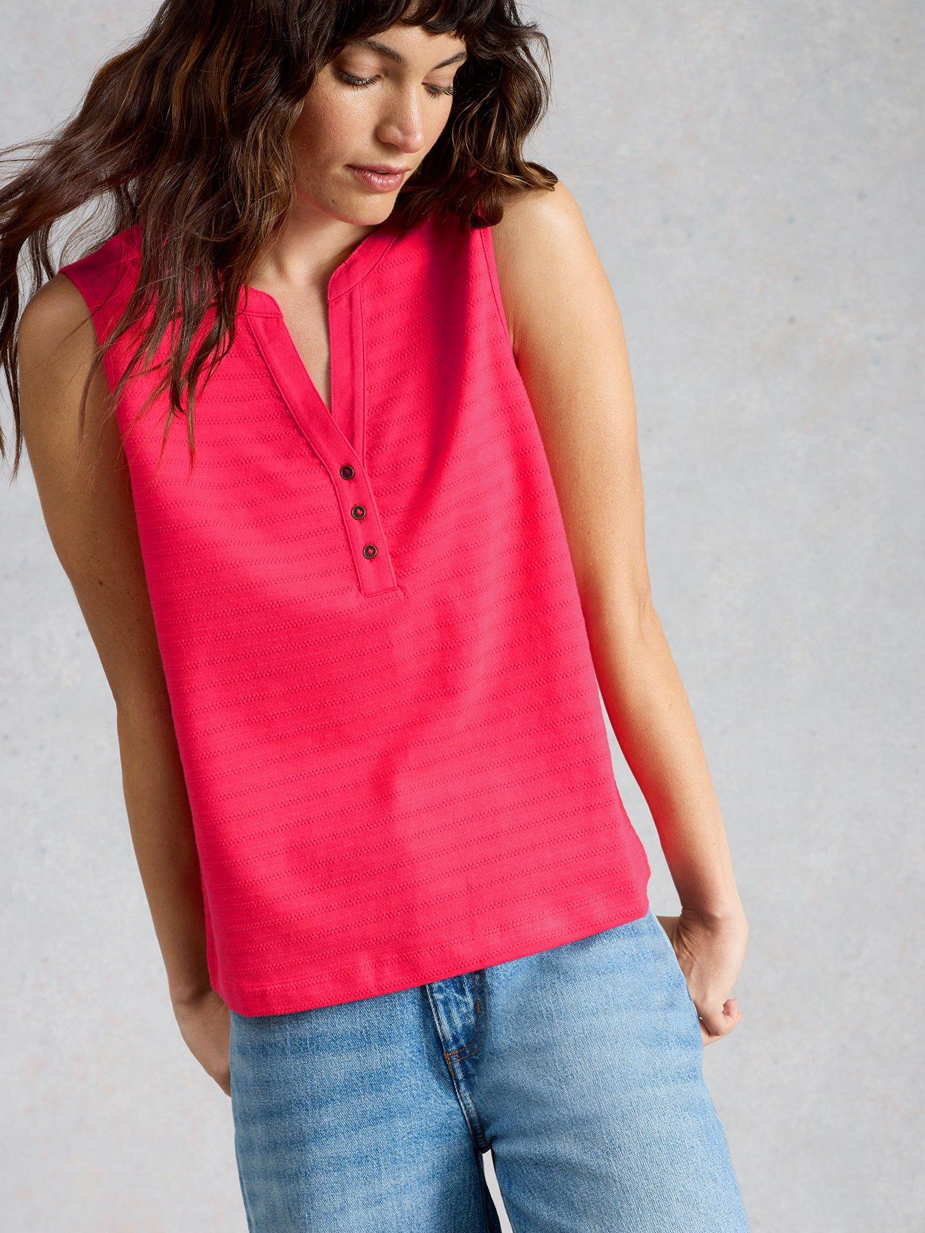 Image 1 of 6 of White Stuff Nora Notch Vest
