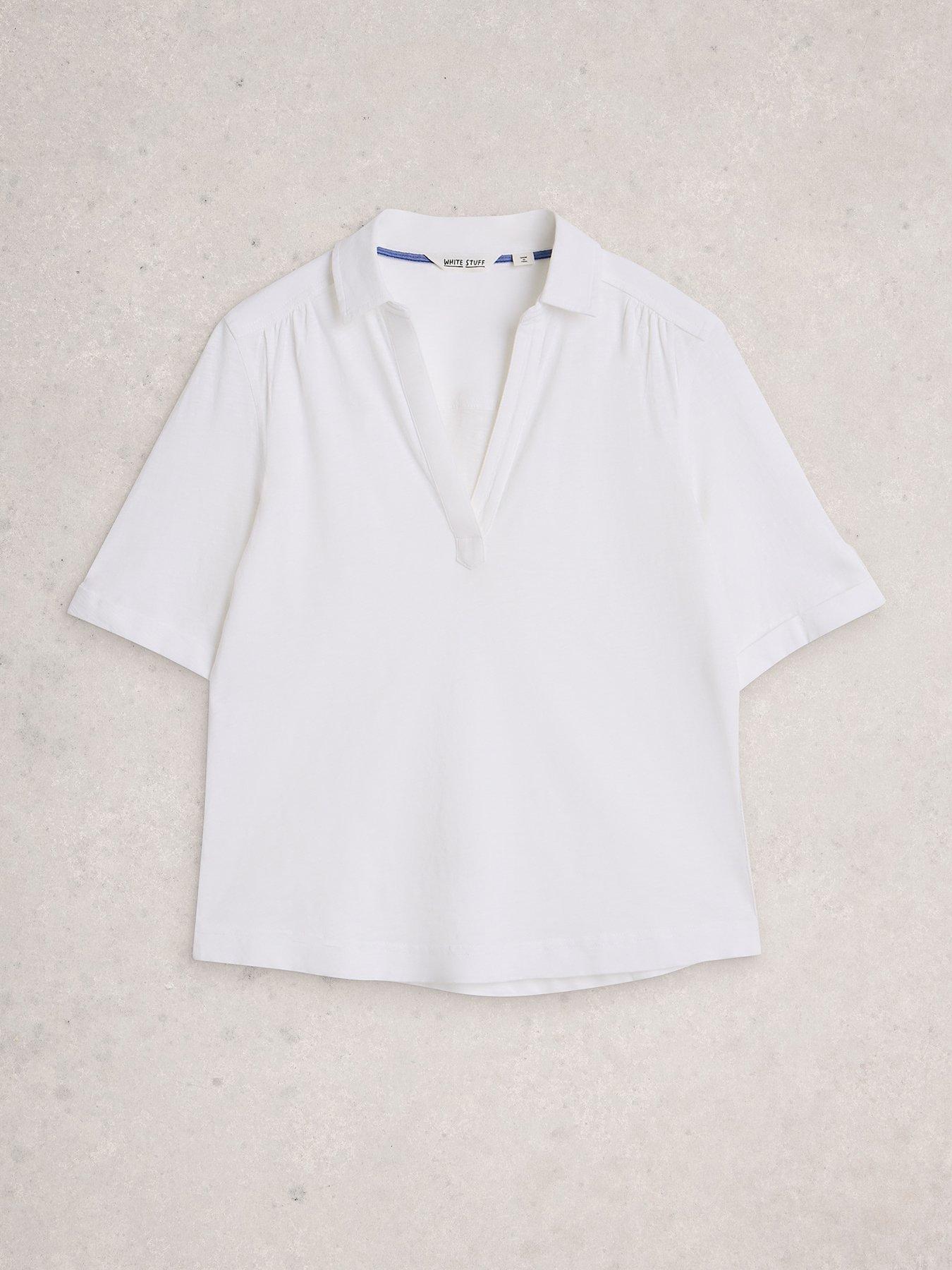 Image 5 of 6 of White Stuff Allie Ss Jersey Shirt