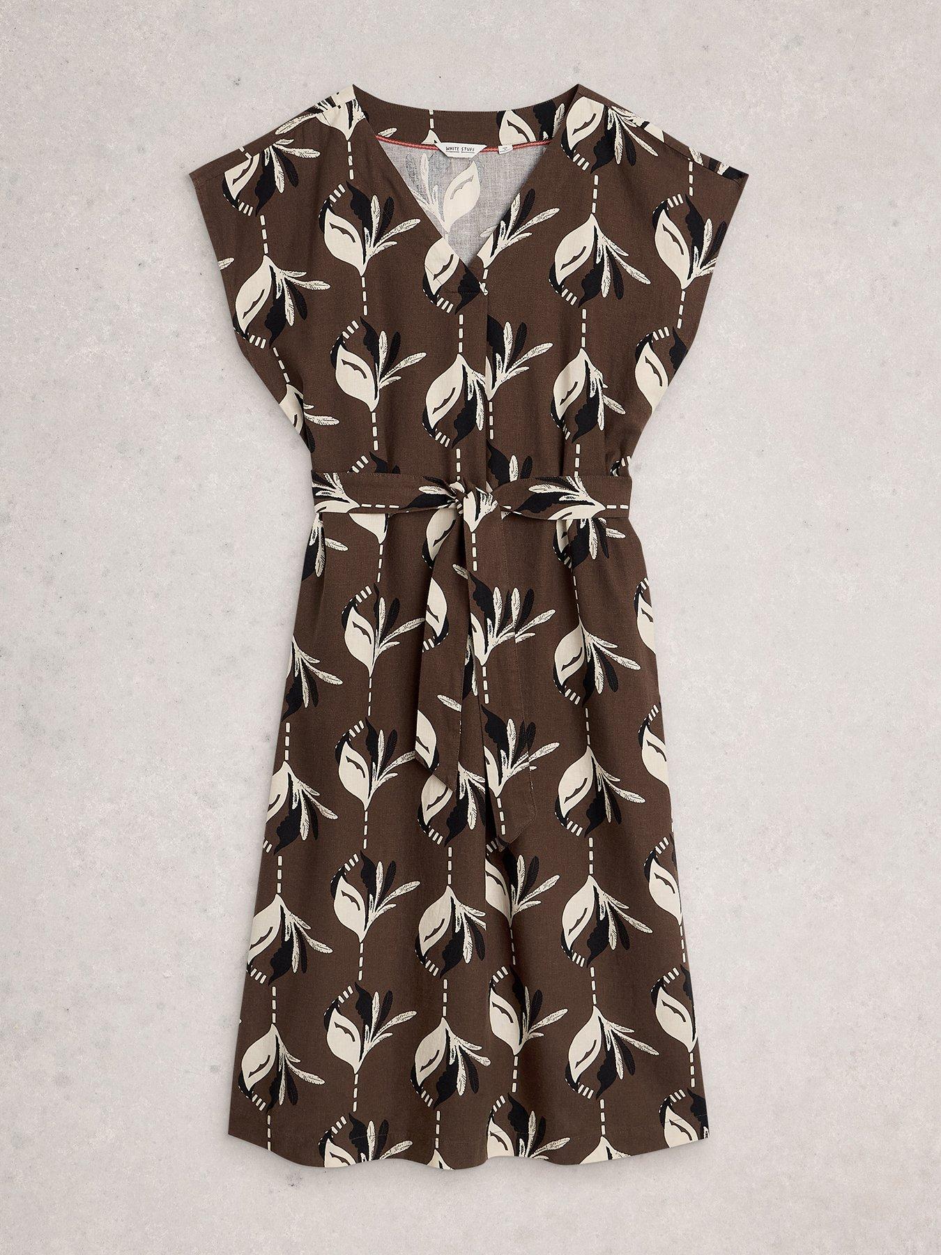 Image 5 of 6 of White Stuff Mimi Linen Blend Dress