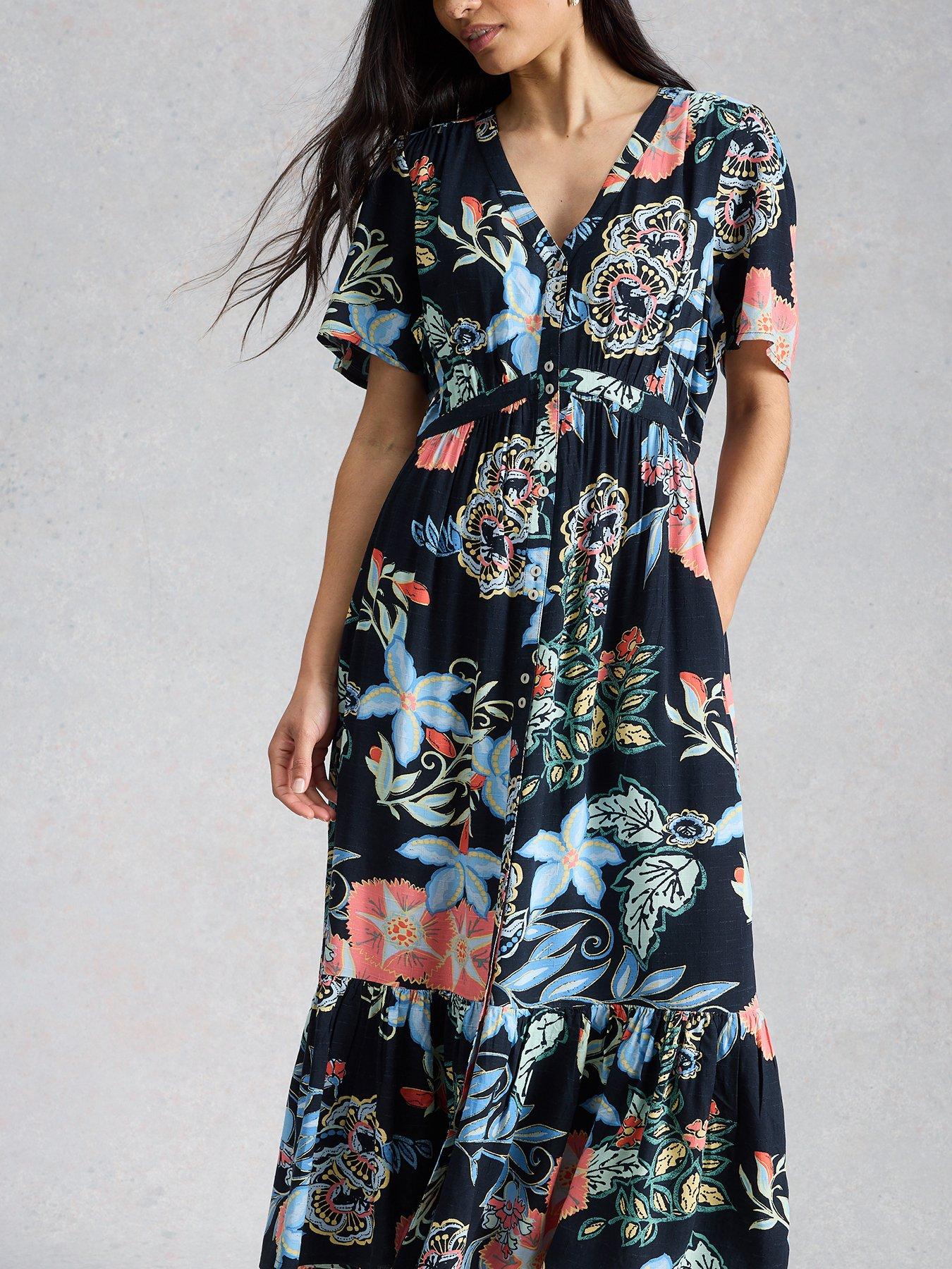 Image 1 of 6 of White Stuff Phoebe Midi Dress