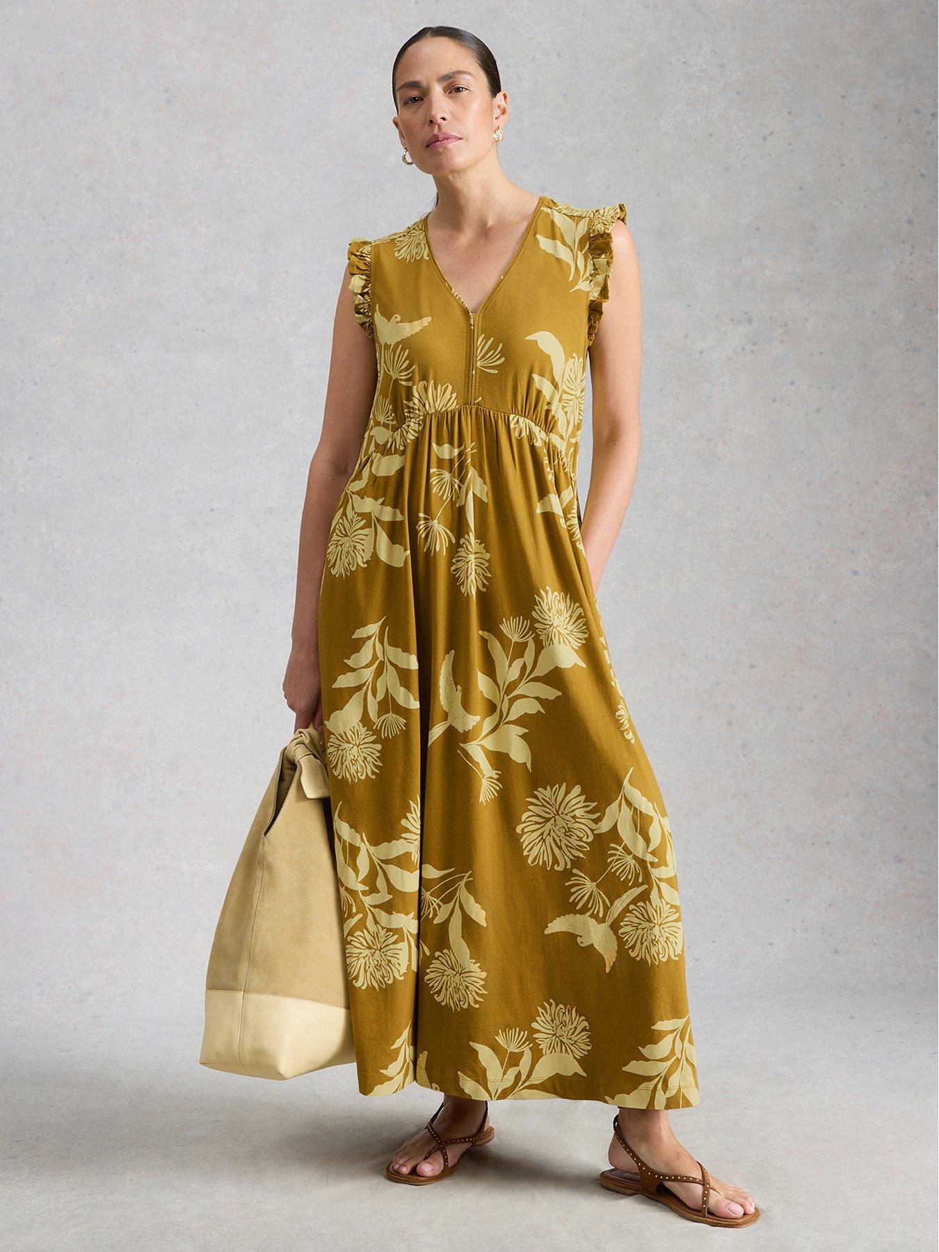 White Stuff Lorna Jersey Maxi Dress - Multi