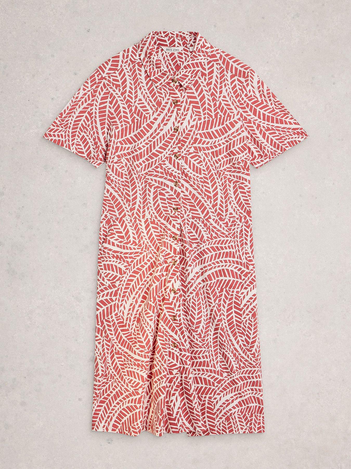 Image 5 of 6 of White Stuff Ria Jersey Shirt Dress