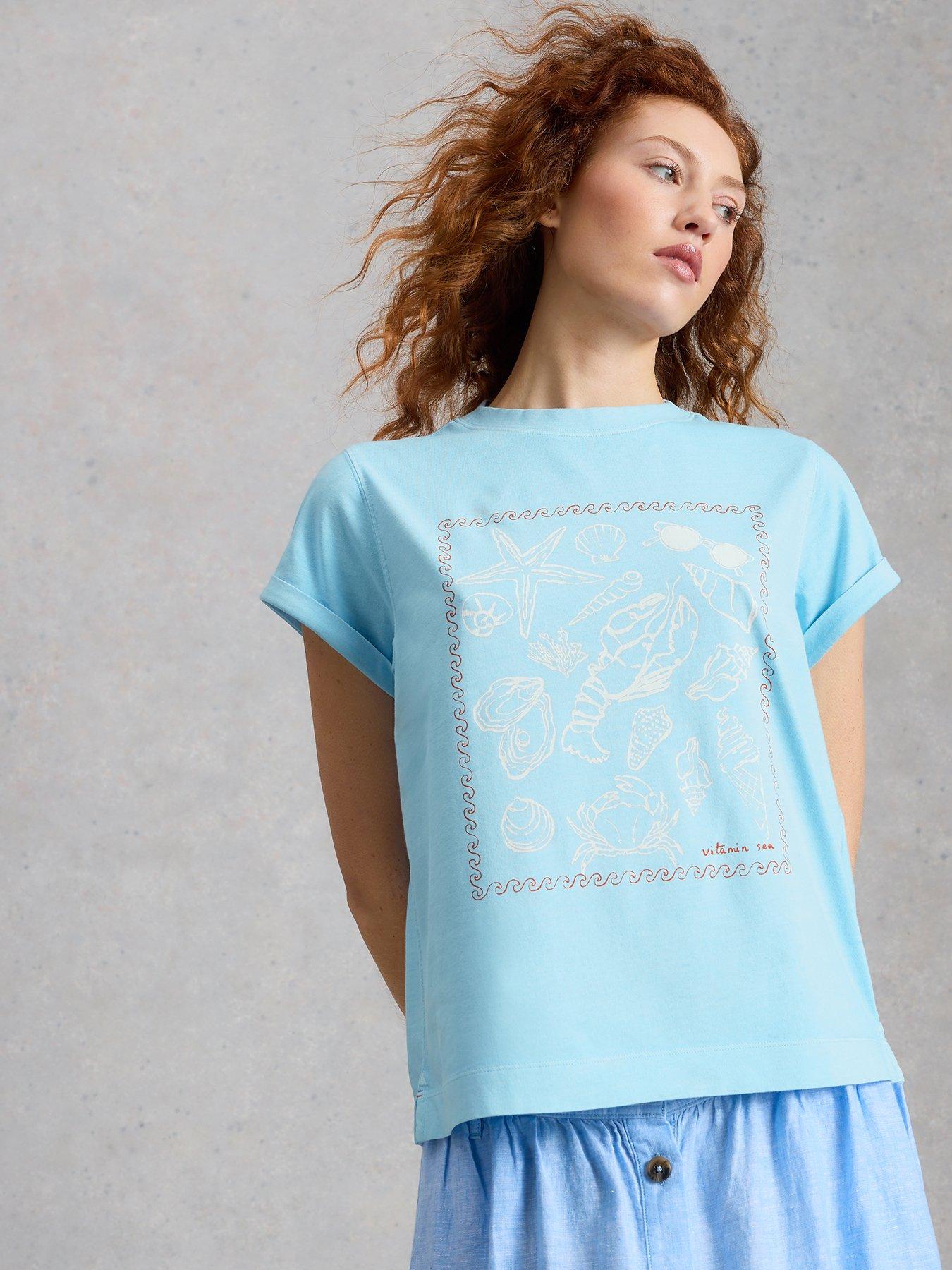 Image 1 of 6 of White Stuff Gina Graphic Tee