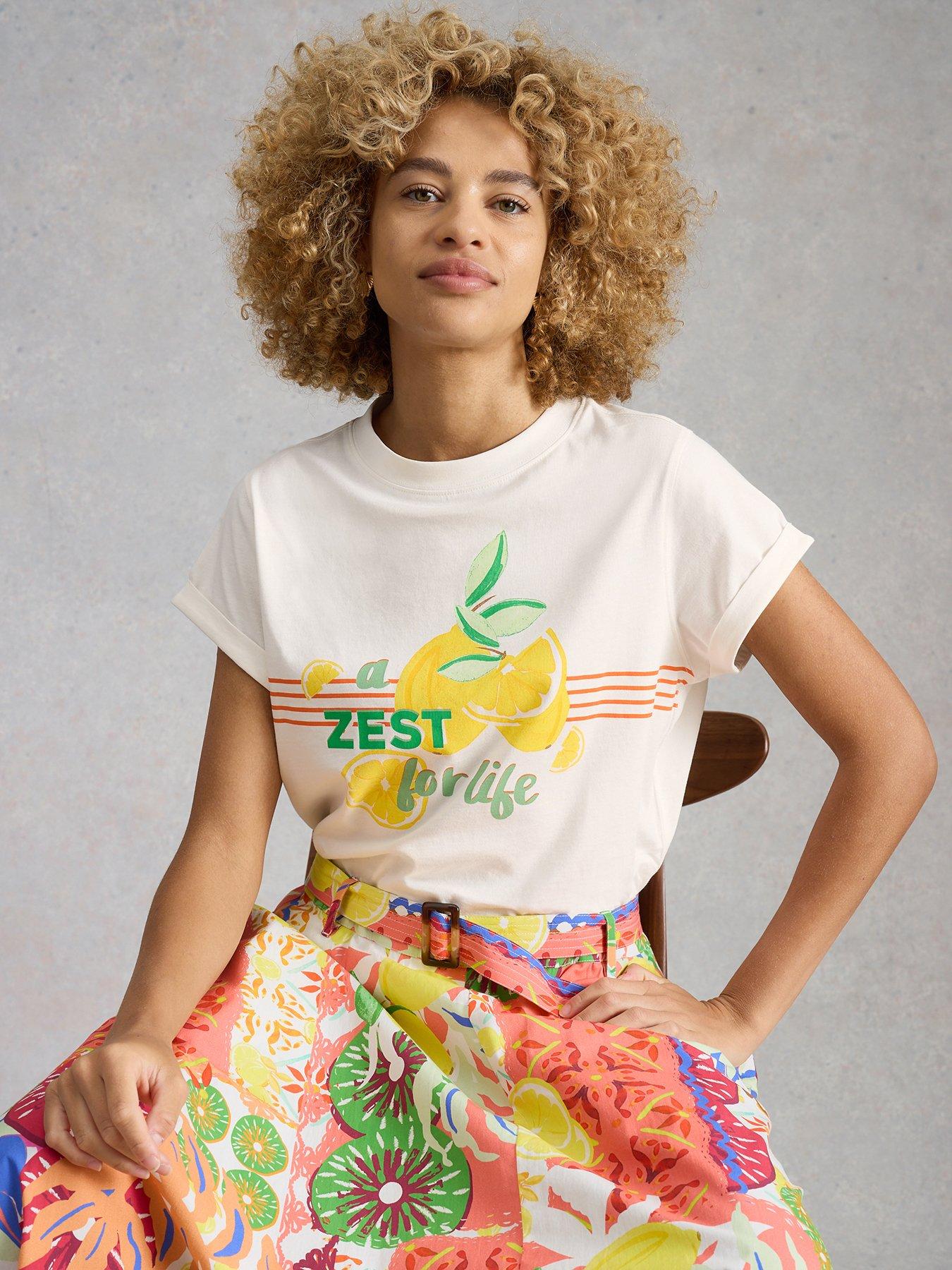 White Stuff Gina Graphic Tee