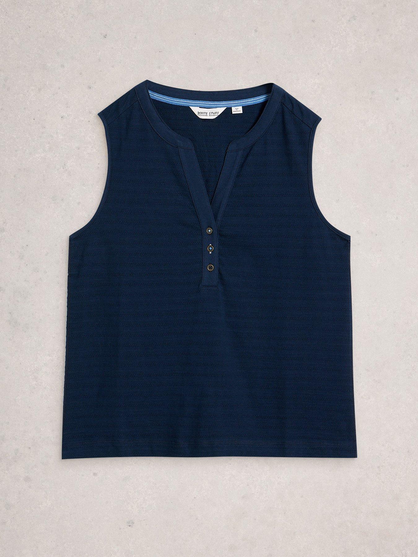 Image 5 of 6 of White Stuff Nora Texture Notch Vest