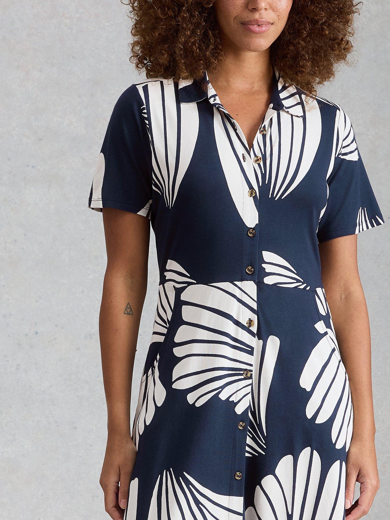 Image 4 of 6 of White Stuff Rua Jersey Shirt Dress
