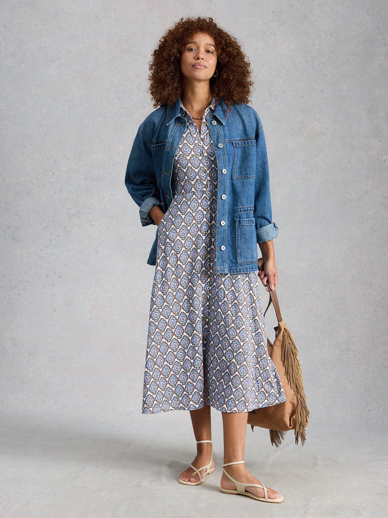 Image 3 of 6 of White Stuff Rua Jersey Shirt Dress